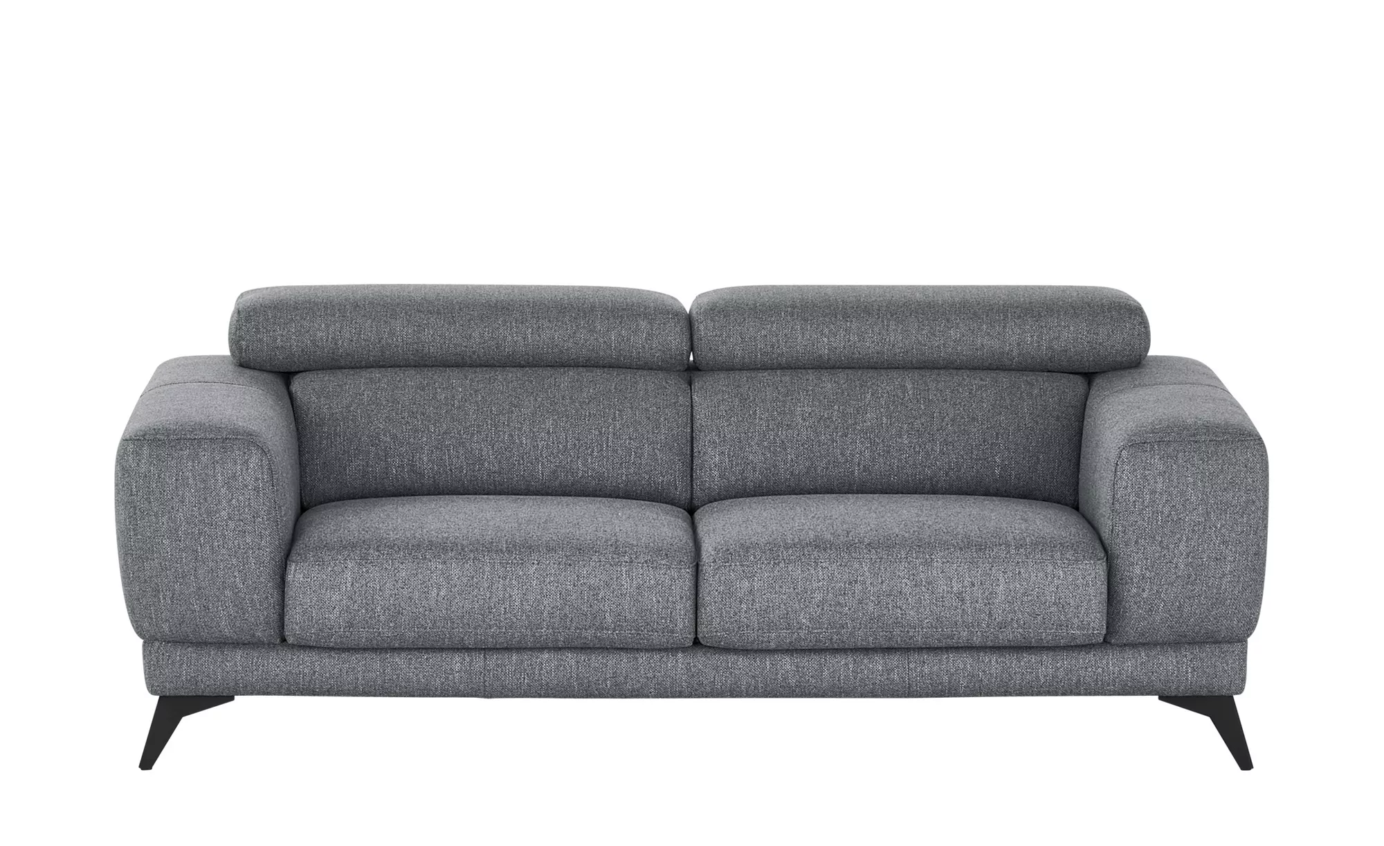 Sofa - grau - 202 cm - 76 cm - 106 cm - Polstermöbel > Sofas > Einzelsofas günstig online kaufen