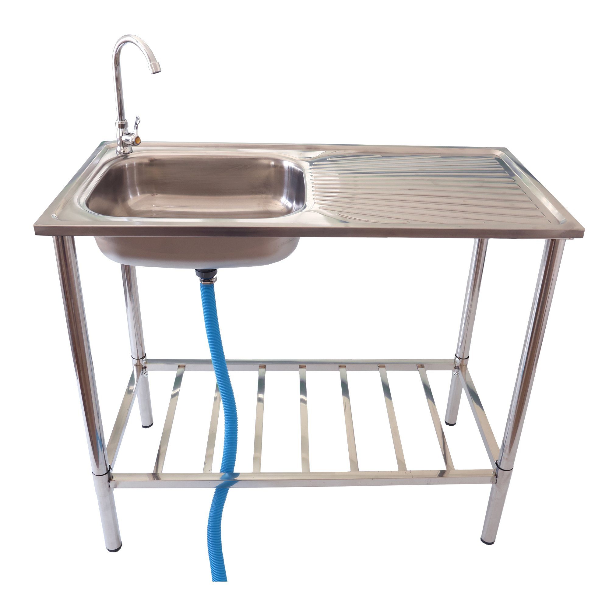 Lemodo Küchenspüle Outdoor Spüle, Edelstahl Spültisch günstig online kaufen