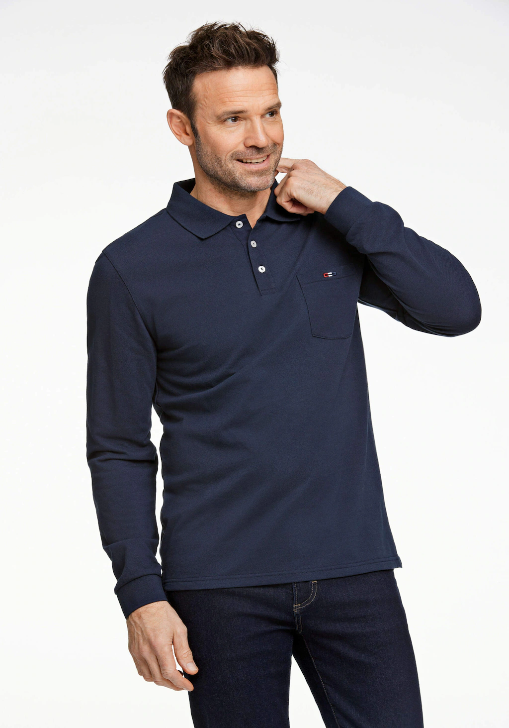 BISON Poloshirt "BISON Poloshirt" günstig online kaufen