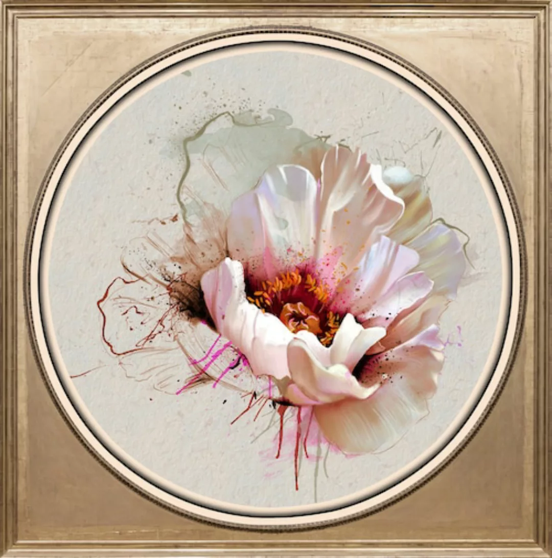queence Acrylglasbild "Blume" günstig online kaufen