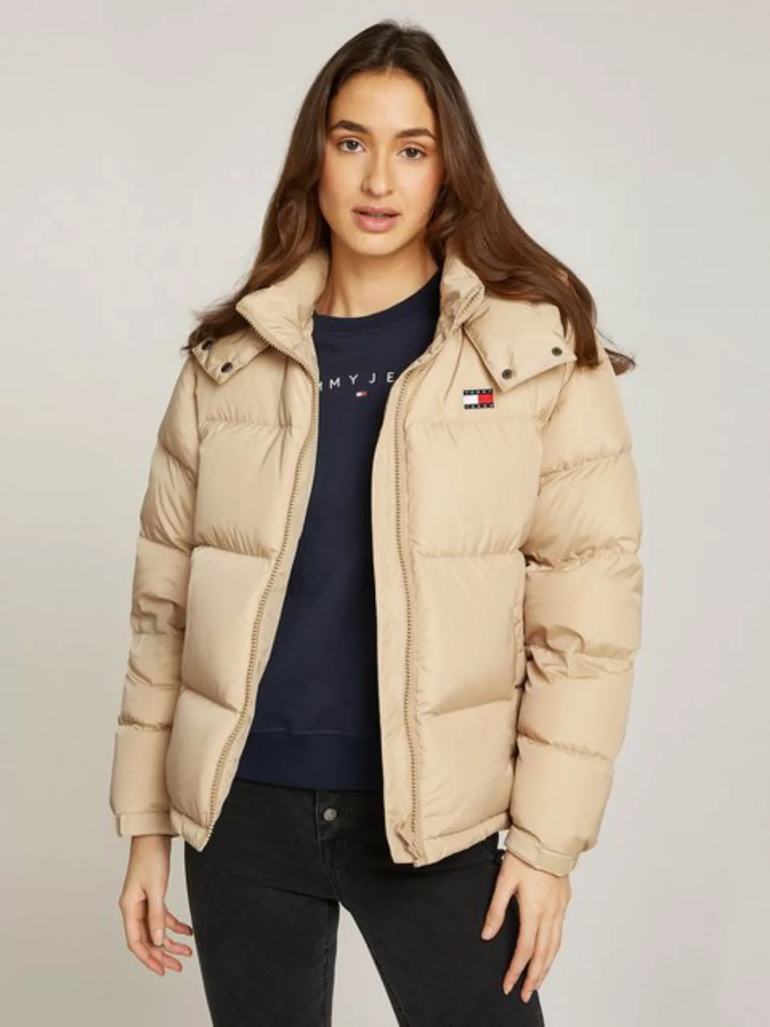 Tommy Jeans Steppjacke TJW ALASKA PUFFER EXT mit Logostickereien günstig online kaufen