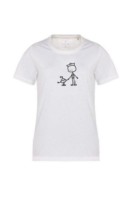 Elkline T-Shirt HAND IN HAND Damen T-Shirt GOTS (1-tlg) günstig online kaufen