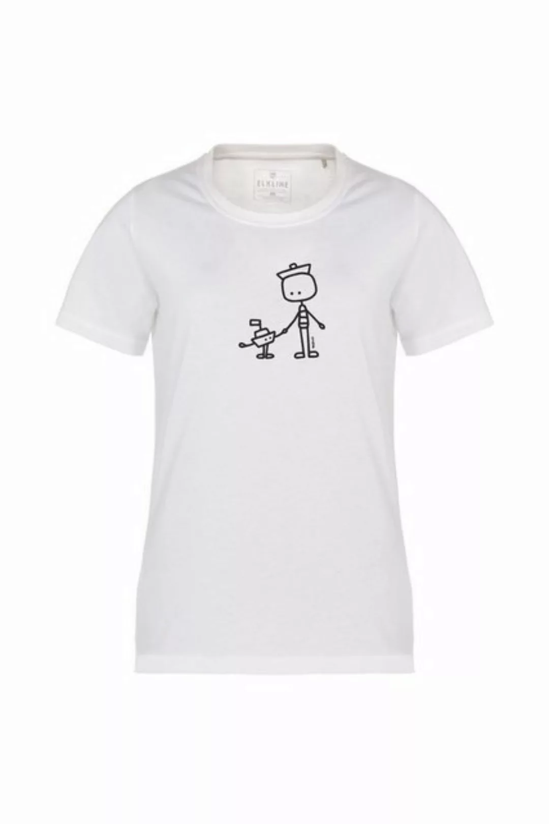 Elkline T-Shirt HAND IN HAND Damen T-Shirt GOTS (1-tlg) günstig online kaufen