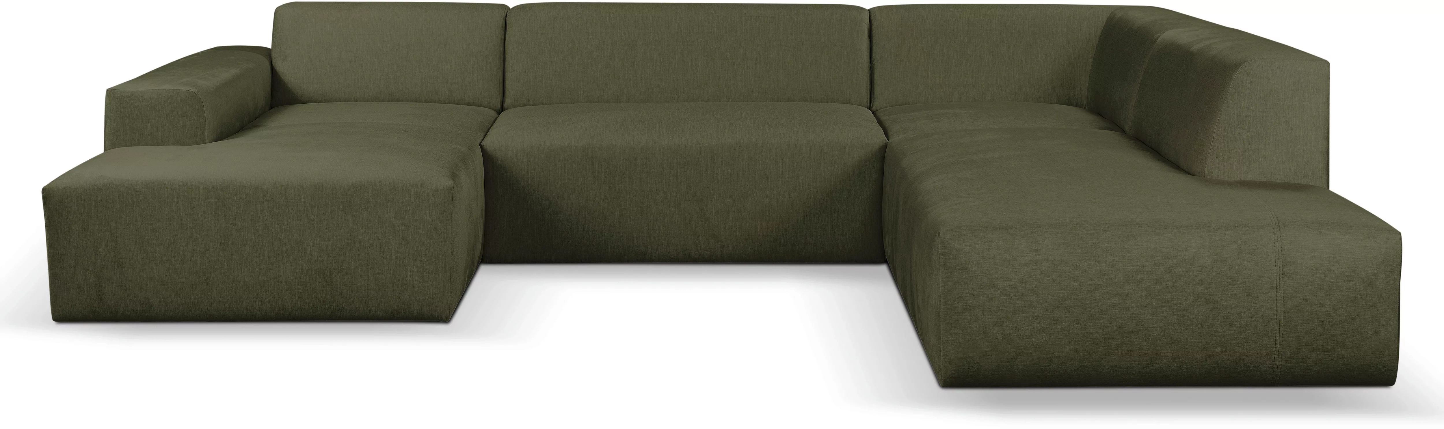 WERK2 Wohnlandschaft "Zeus viel Platz, Breite 330cm, modern und zeitlos, U- günstig online kaufen