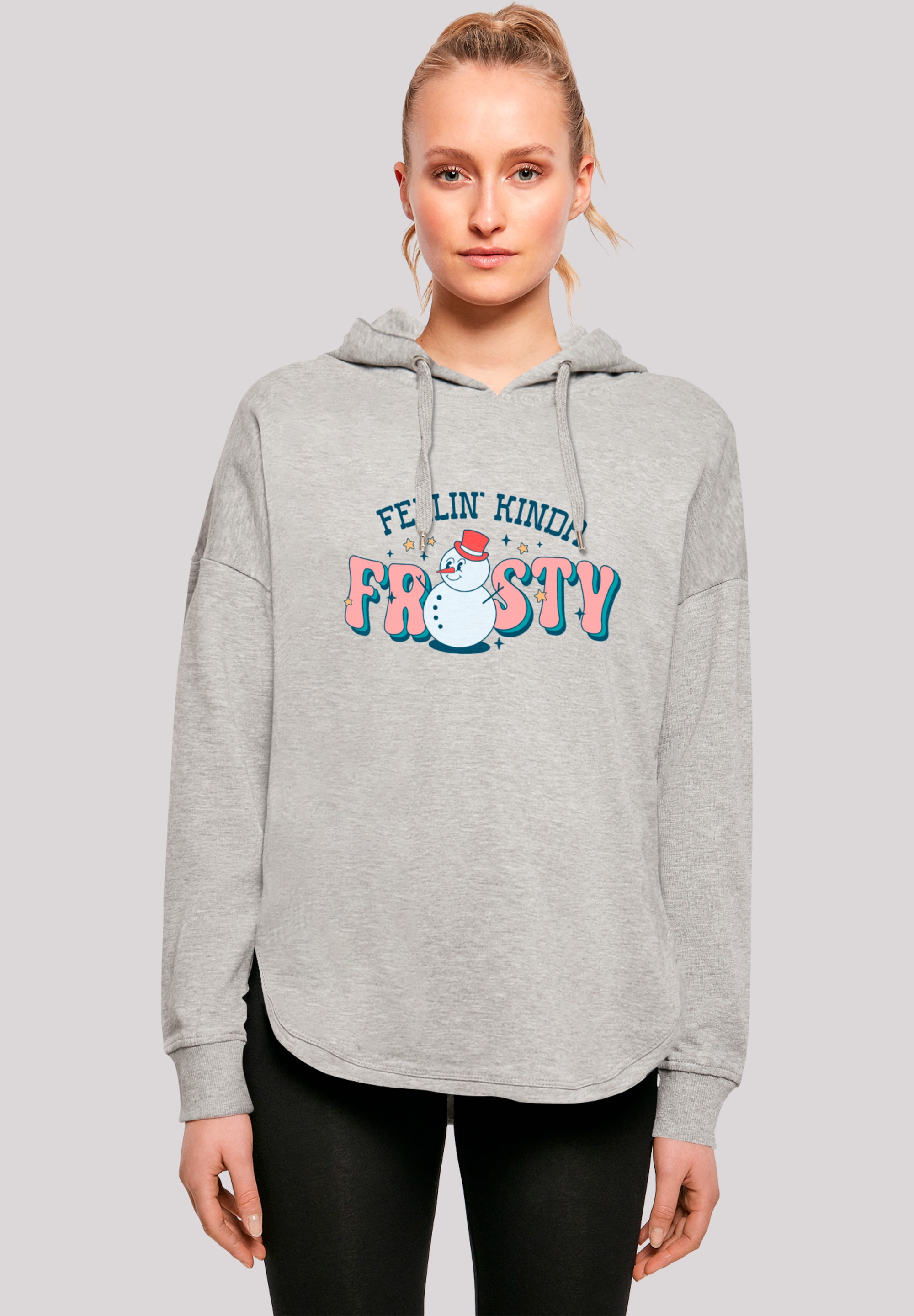 F4NT4STIC Kapuzenpullover "Feelin Kinda Frosty Snowman", Premium Qualität günstig online kaufen