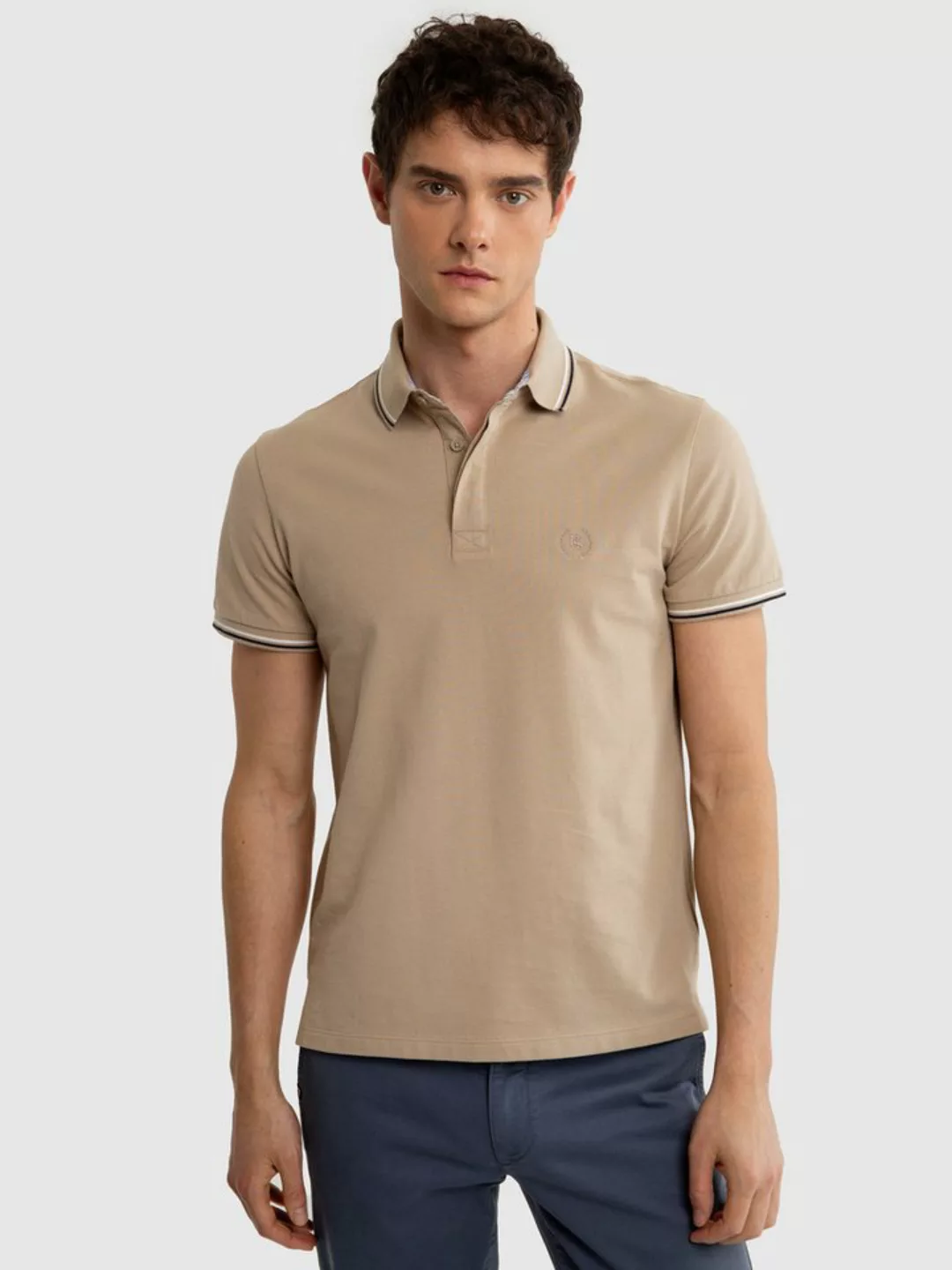 BIG STAR Poloshirt CARDI beige günstig online kaufen