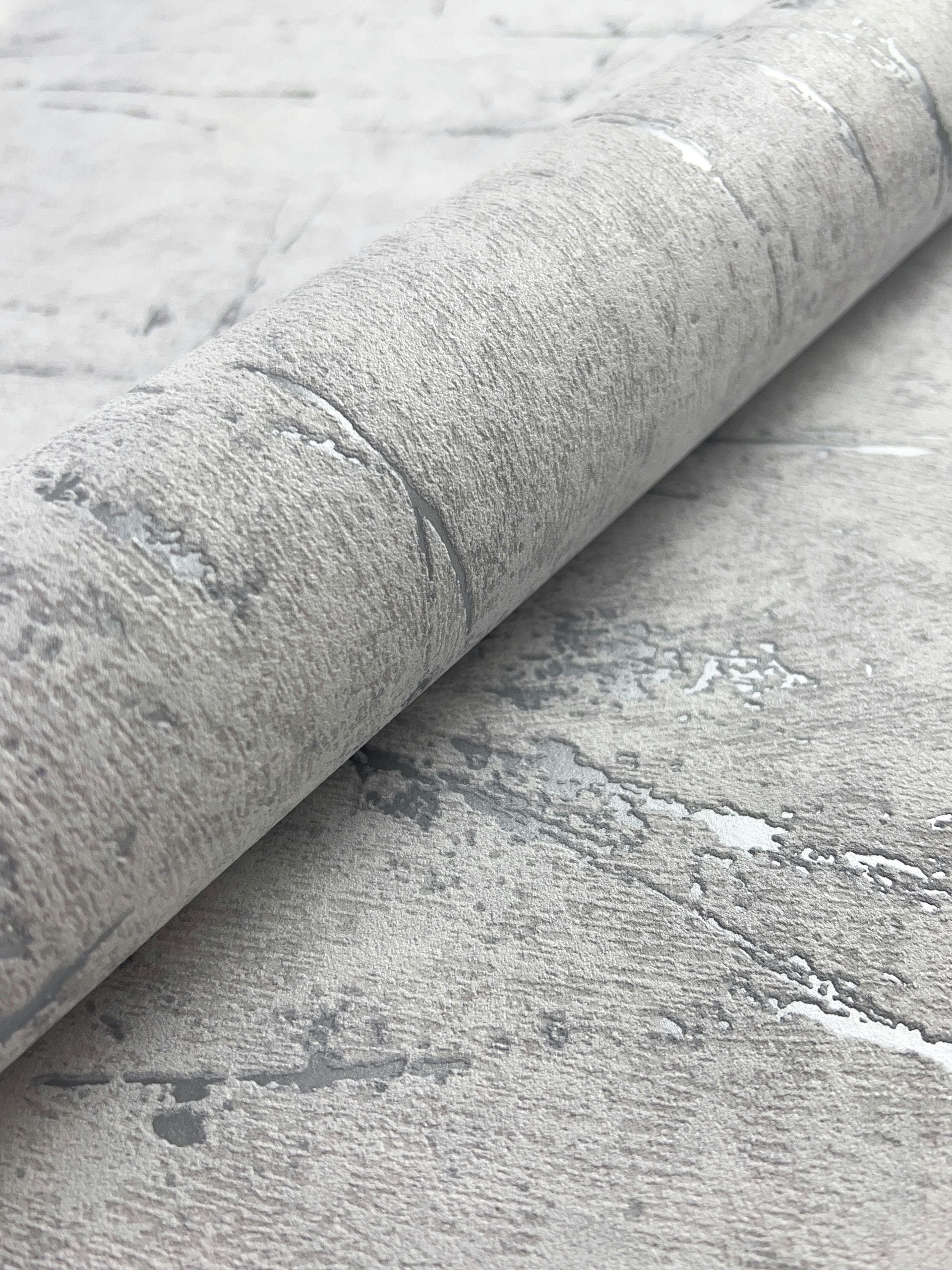 Newroom Vliestapete, Grau Tapete Modern Beton günstig online kaufen