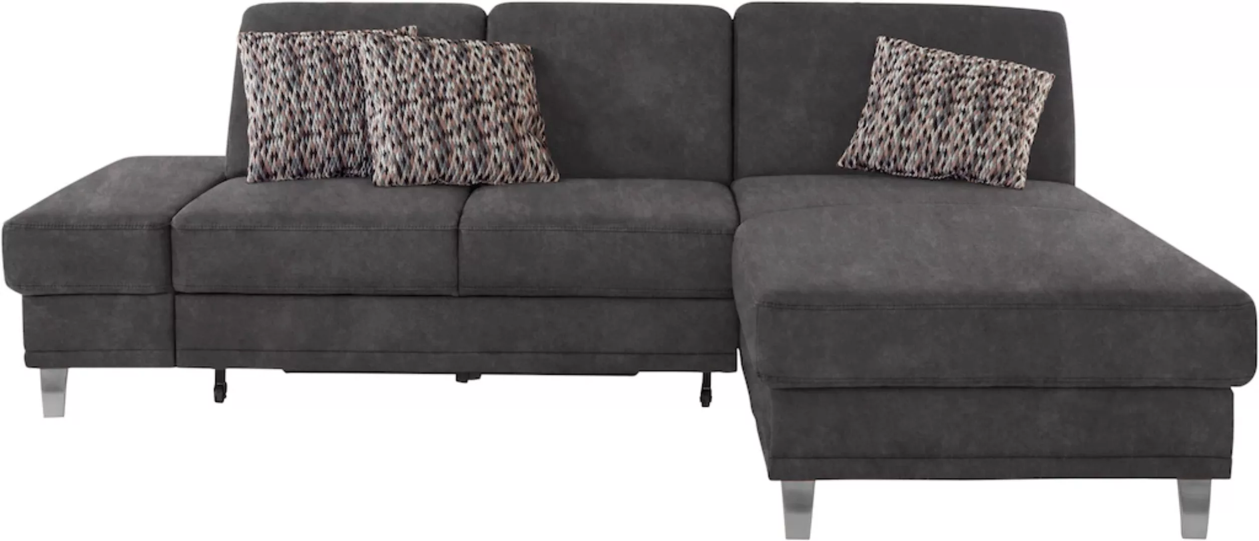sit&more Ecksofa »Clio L-Form«, wahlweise mit Bettfunktion oder Vorziehsitz günstig online kaufen