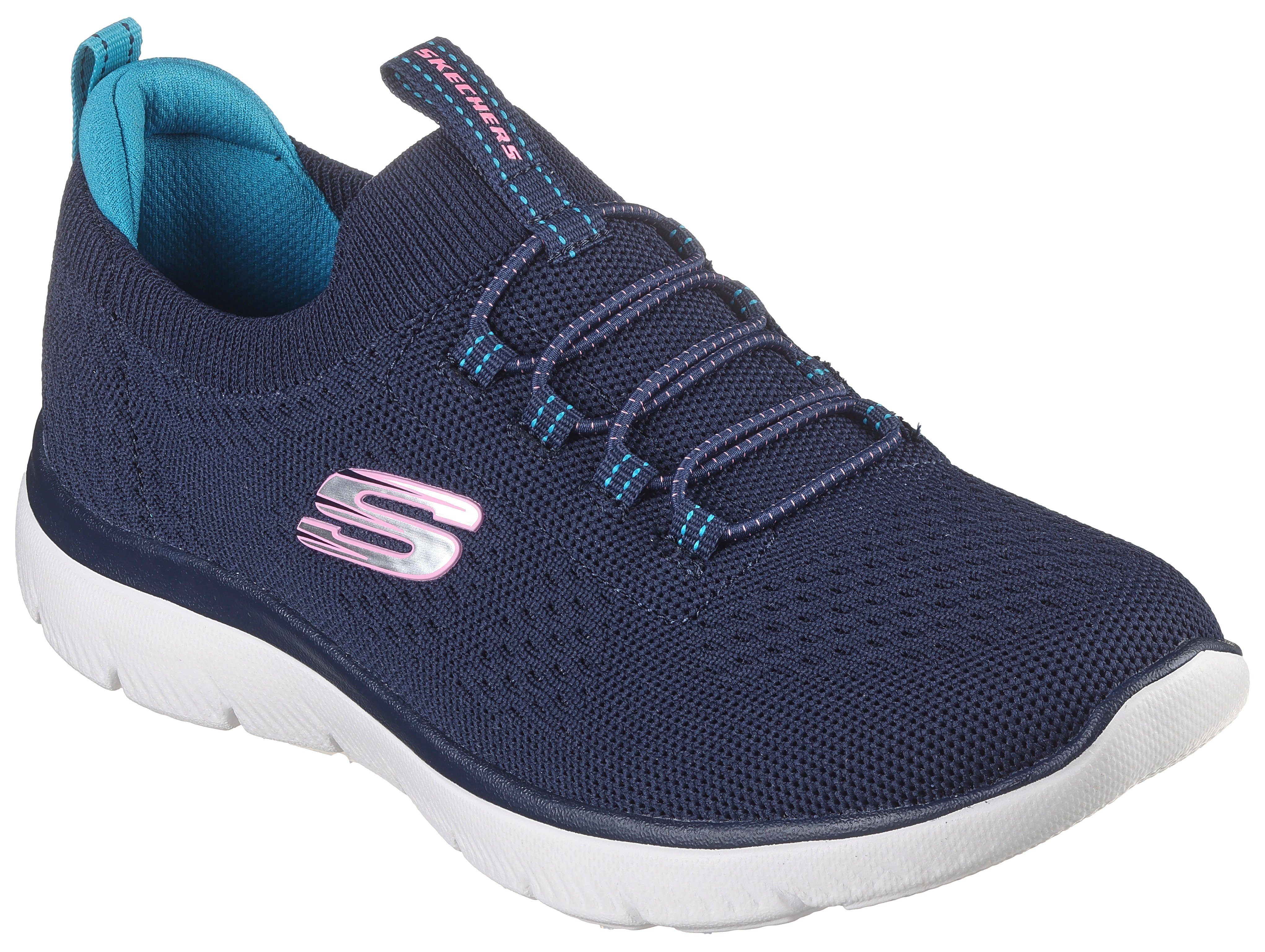 Skechers SUMMITS Slip-On Sneaker, Freizeitschuh, Halbschuh, günstig online kaufen