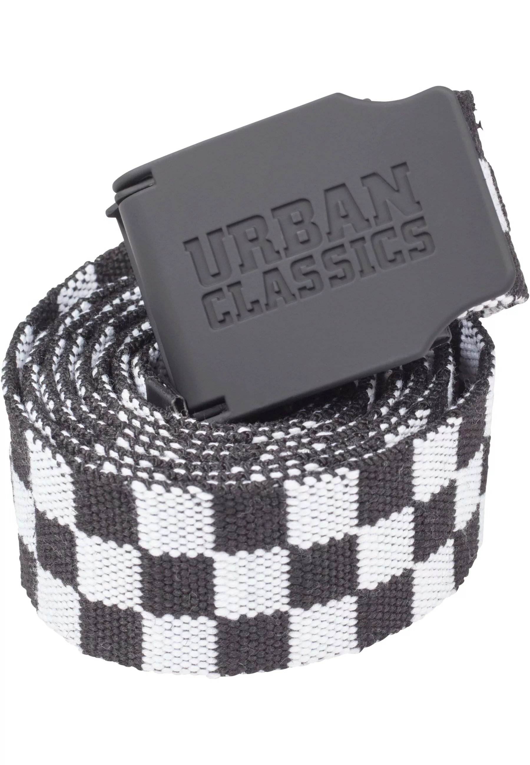 URBAN CLASSICS Hüftgürtel "Urban Classics Unisex UC Canvas Belt Checkerboar günstig online kaufen