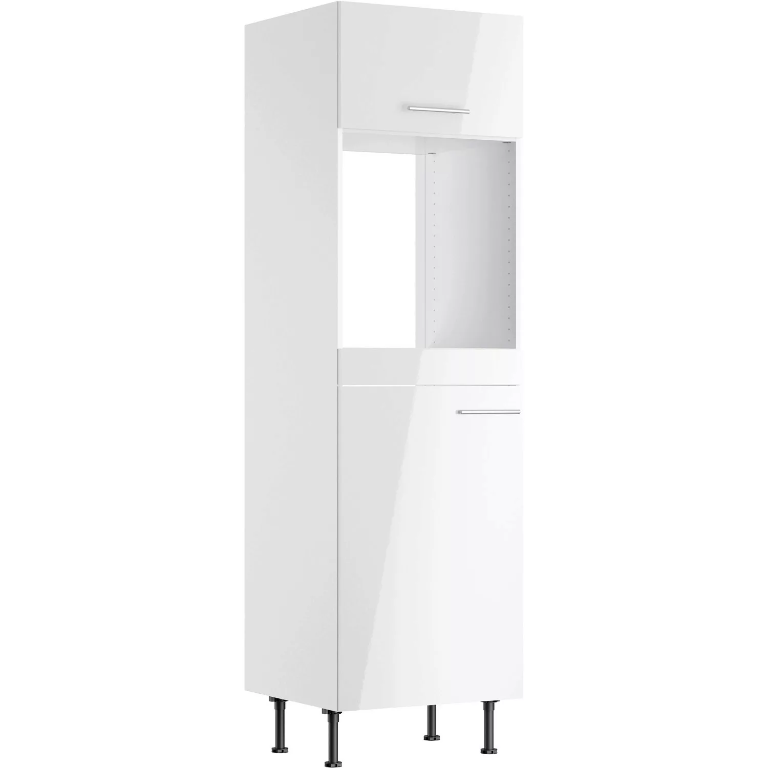 Optifit Hochschrank für Backofen und Kühlschrank Rurik986 60 cm Weiß günstig online kaufen