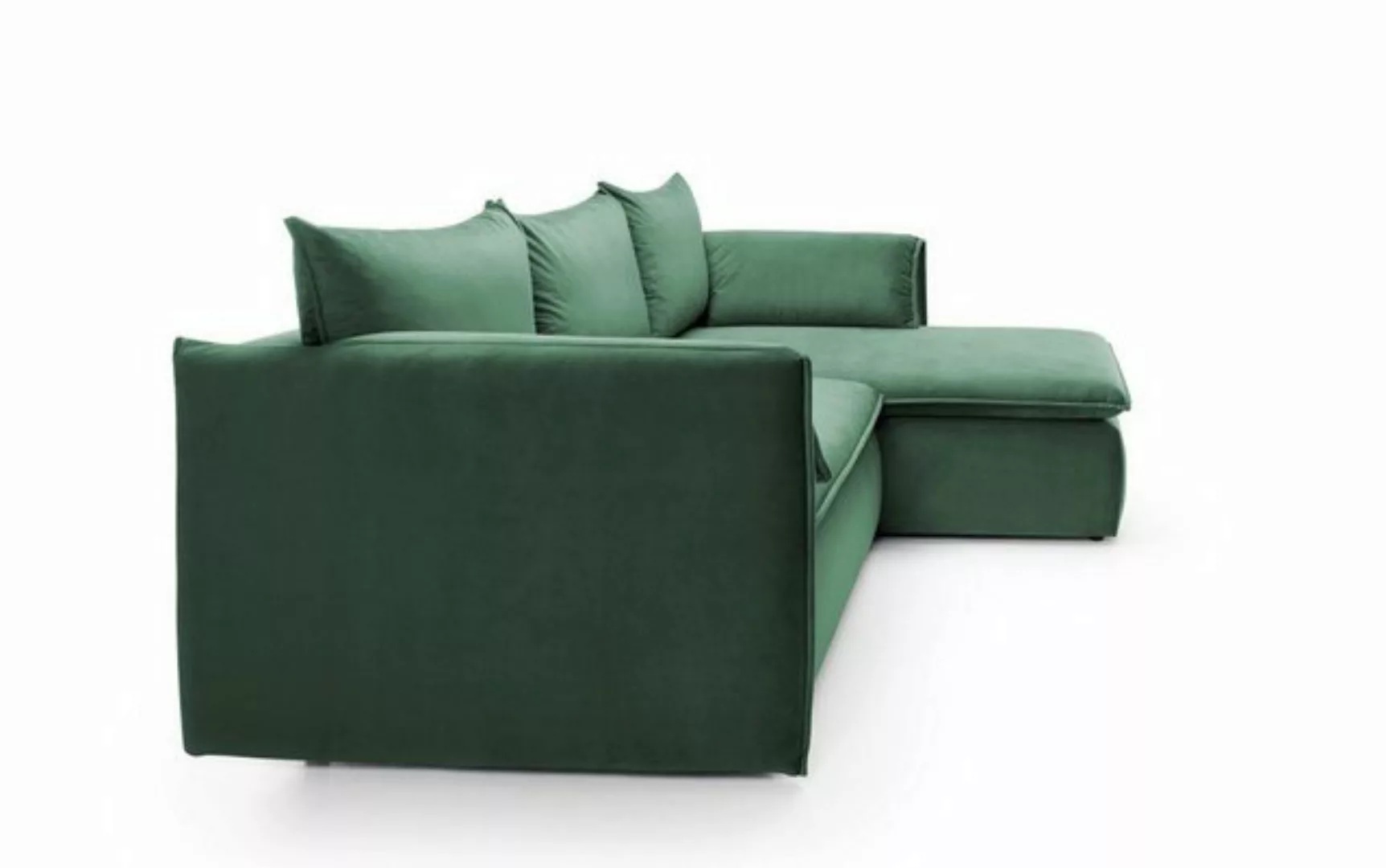 Luxusbetten24 Sofa Designer Sofa Ava, aus echtem Samt günstig online kaufen