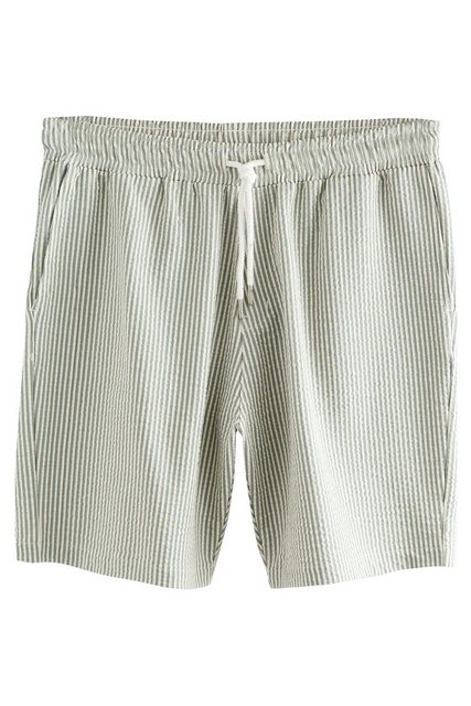 Next Shorts Gestreifte Seersucker-Shorts aus Jersey (1-tlg) günstig online kaufen