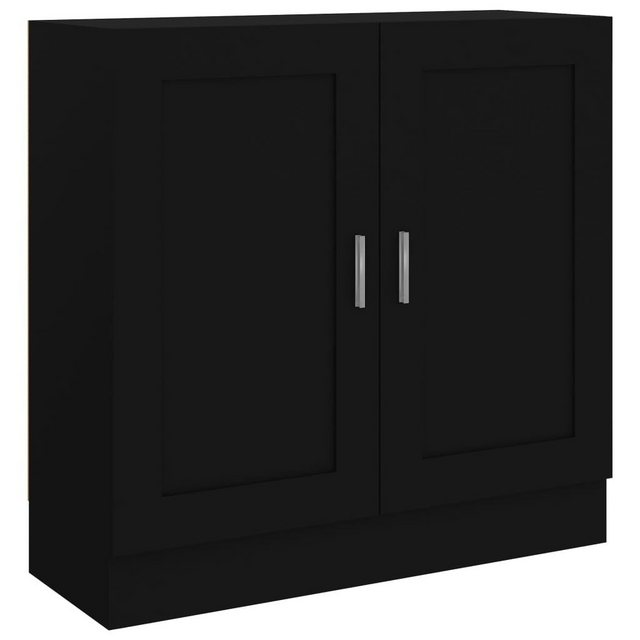 furnicato Bücherregal Bücherschrank Schwarz 82,5x30,5x80 cm Holzwerkstoff, günstig online kaufen