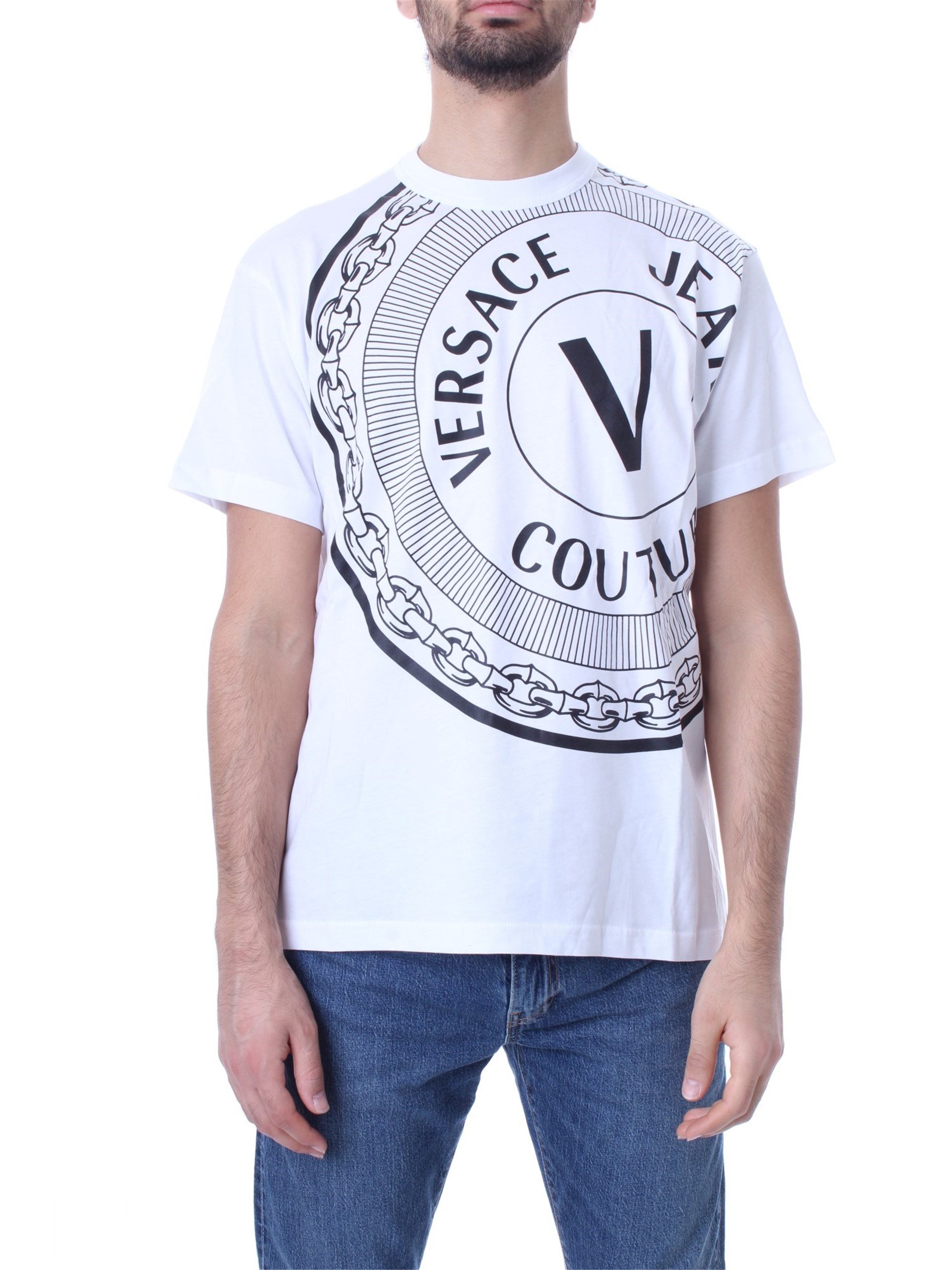 VERSACE T-Shirt Herren cotone günstig online kaufen