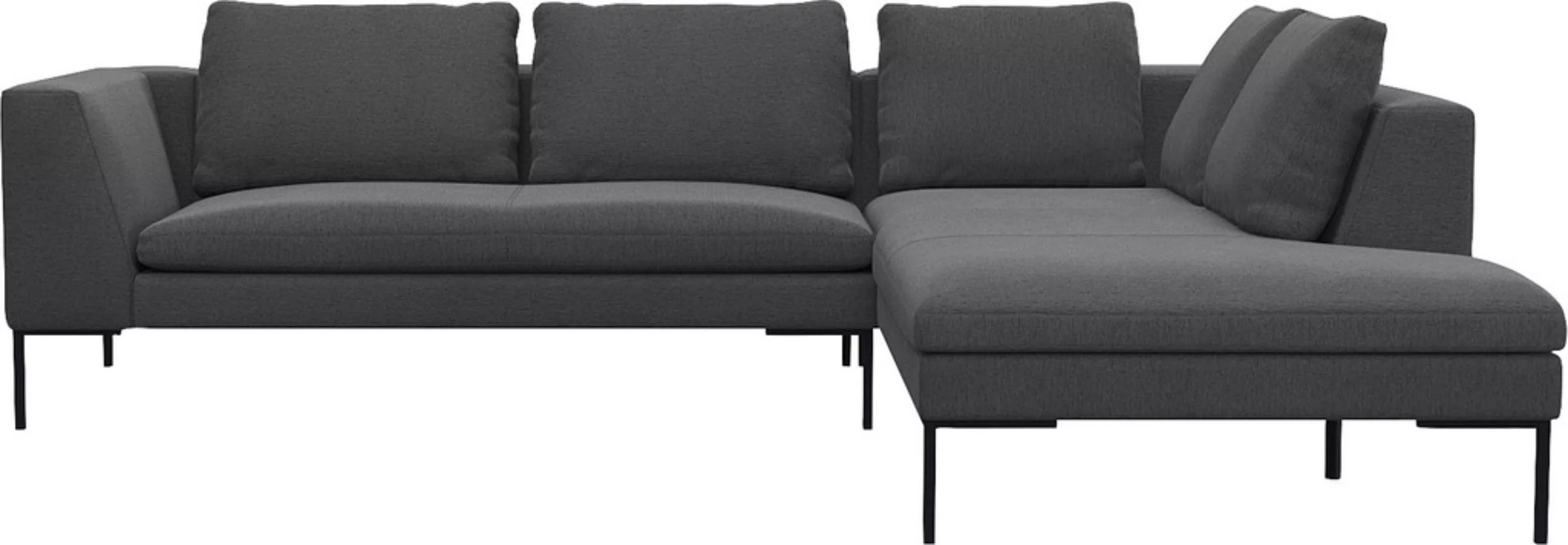FLEXLUX Ecksofa "Loano, superbequemer Sitzkomfort durch Kaltschaum im Sitz" günstig online kaufen