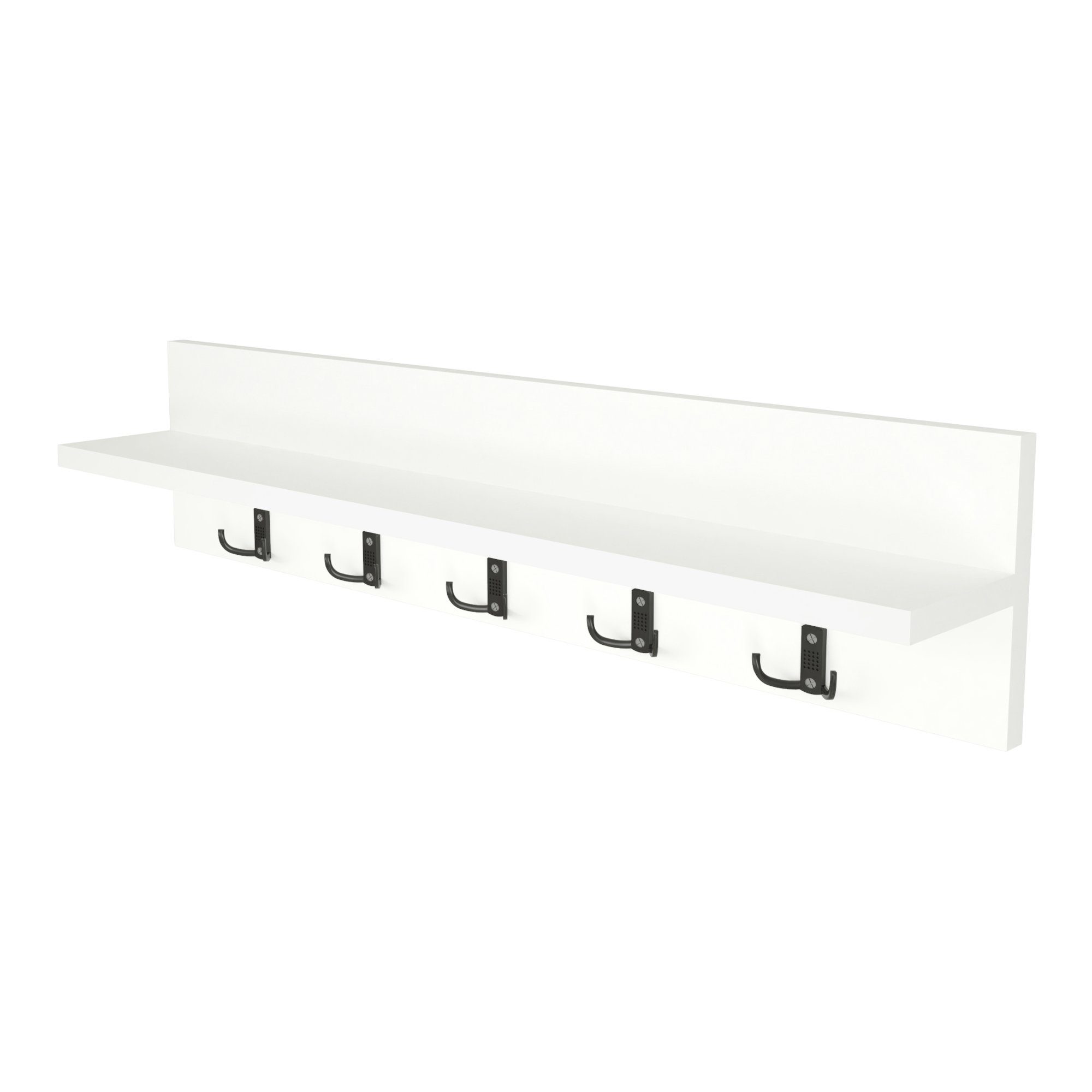 en.casa Wandgarderobe, Hammarö Flurgarderobe mit Ablage günstig online kaufen
