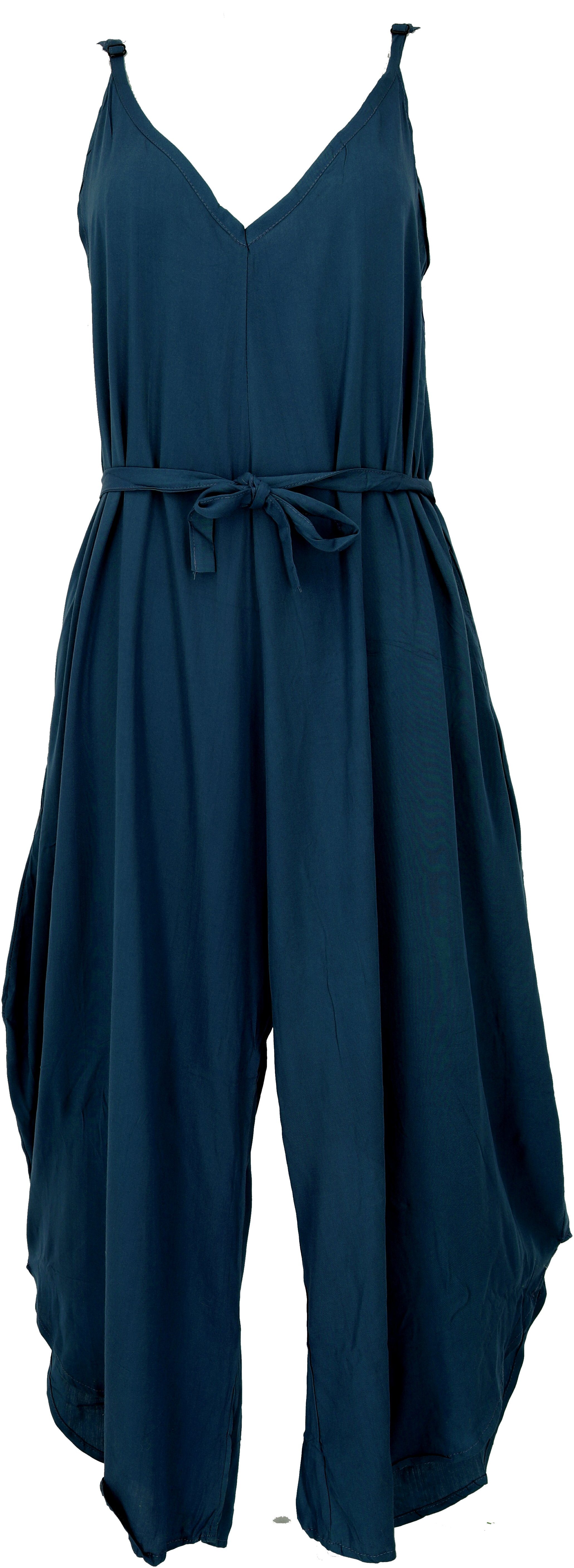 Guru-Shop Relaxhose Einfarbiger Jumpsuit, Sommer Overall,.. günstig online kaufen