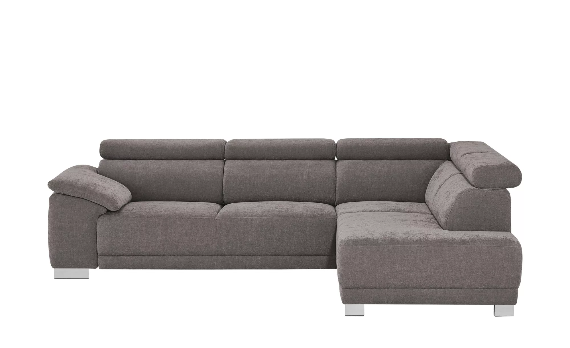 Ecksofa - braun - 76 cm - Polstermöbel > Sofas > Ecksofas - Möbel Kraft günstig online kaufen