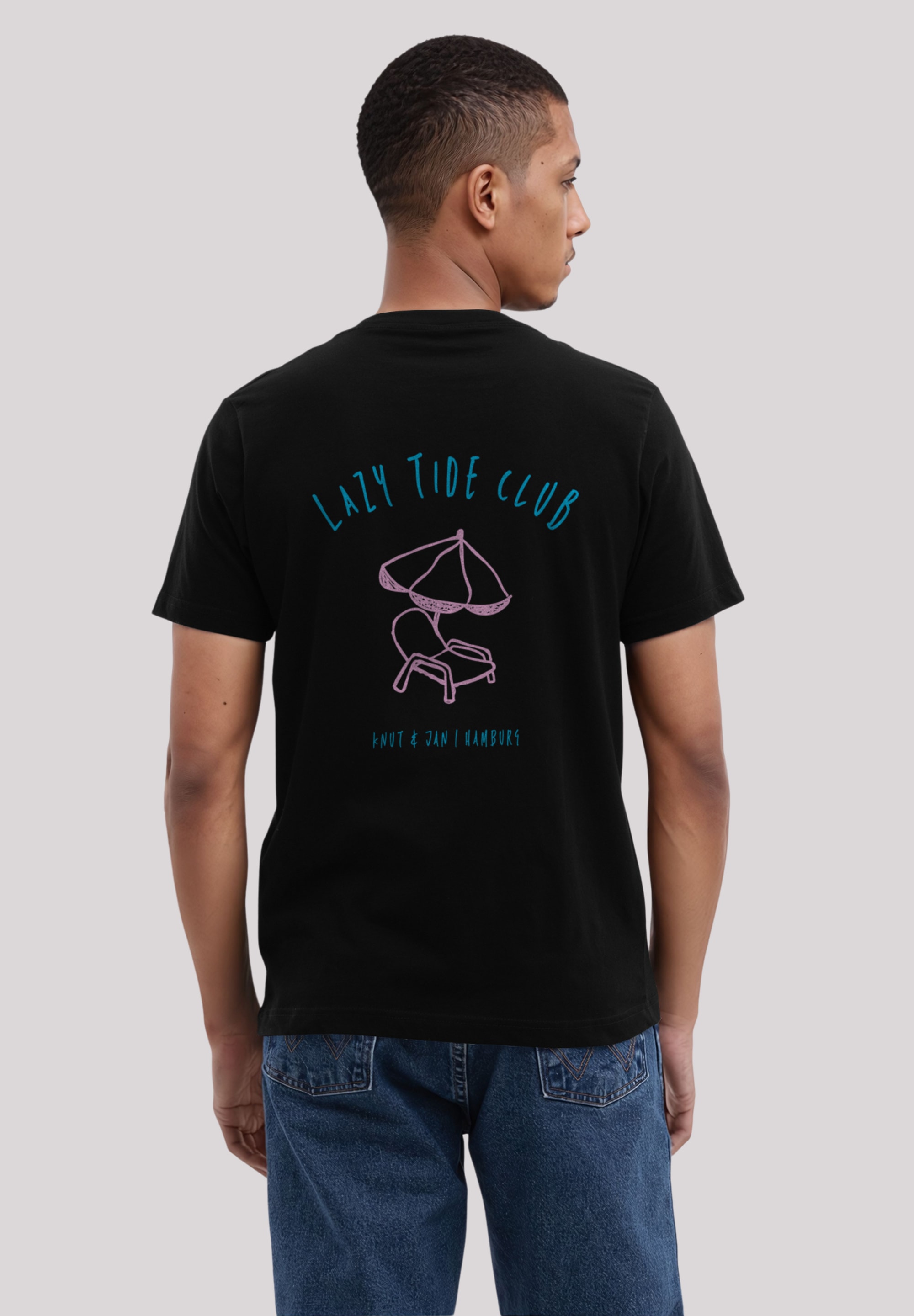 F4NT4STIC T-Shirt "Knut und Jan Scribble Logo", Osteee Kollektion, Urlaub, günstig online kaufen