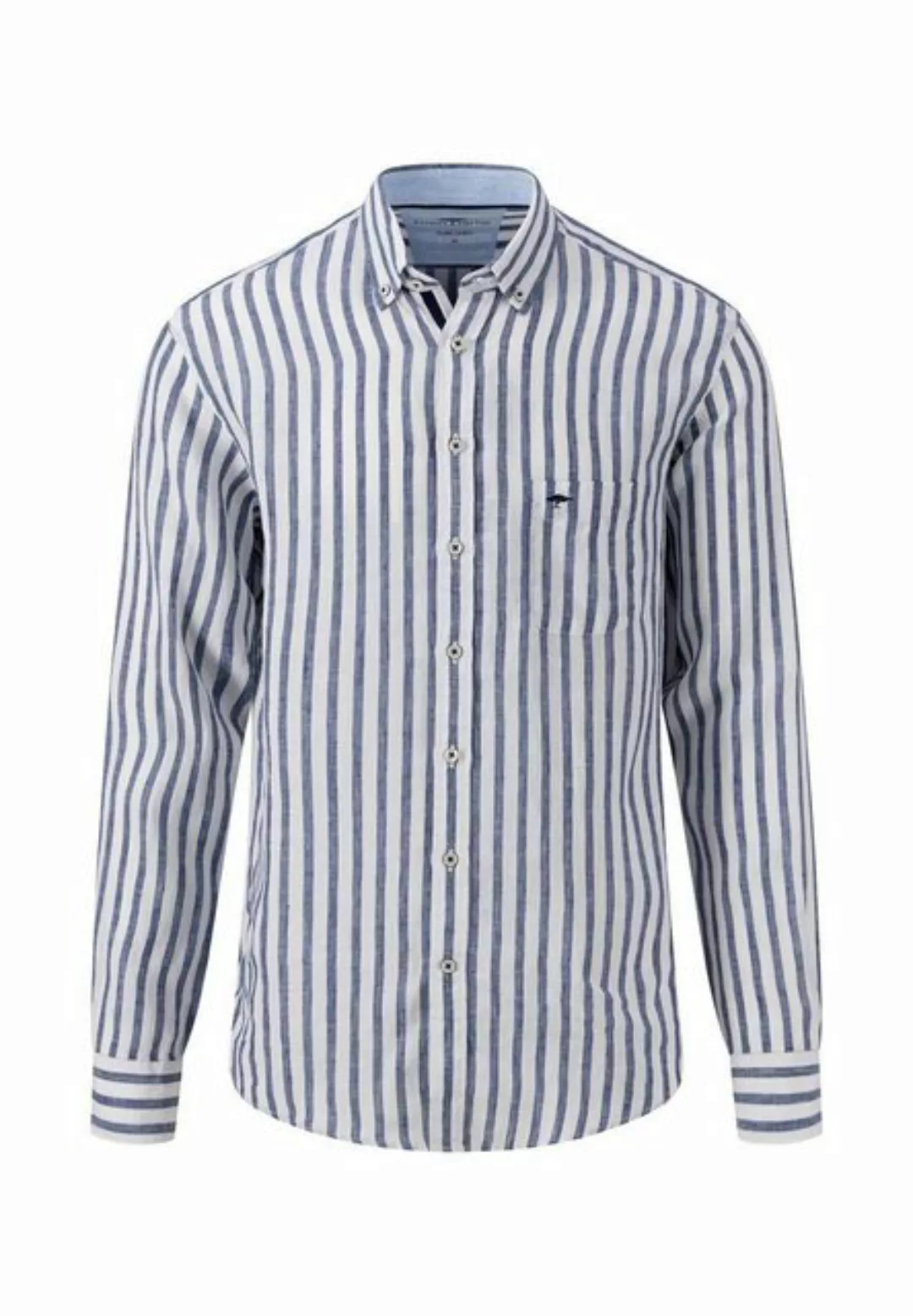 FYNCH-HATTON Langarmhemd Button-Down-Kragen günstig online kaufen