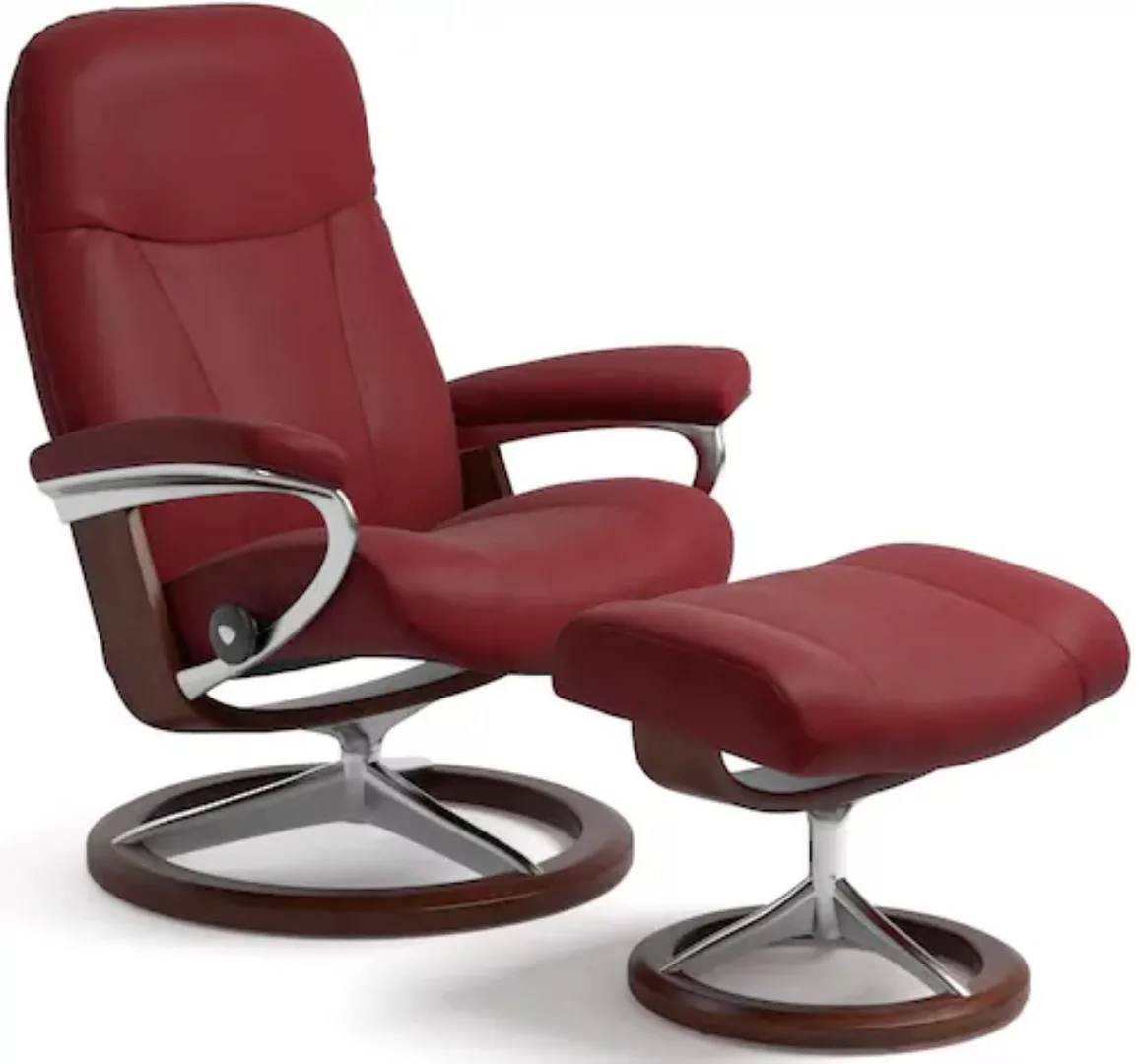 Stressless® Hocker »Garda«, mit Signature Base, Gestell Braun günstig online kaufen