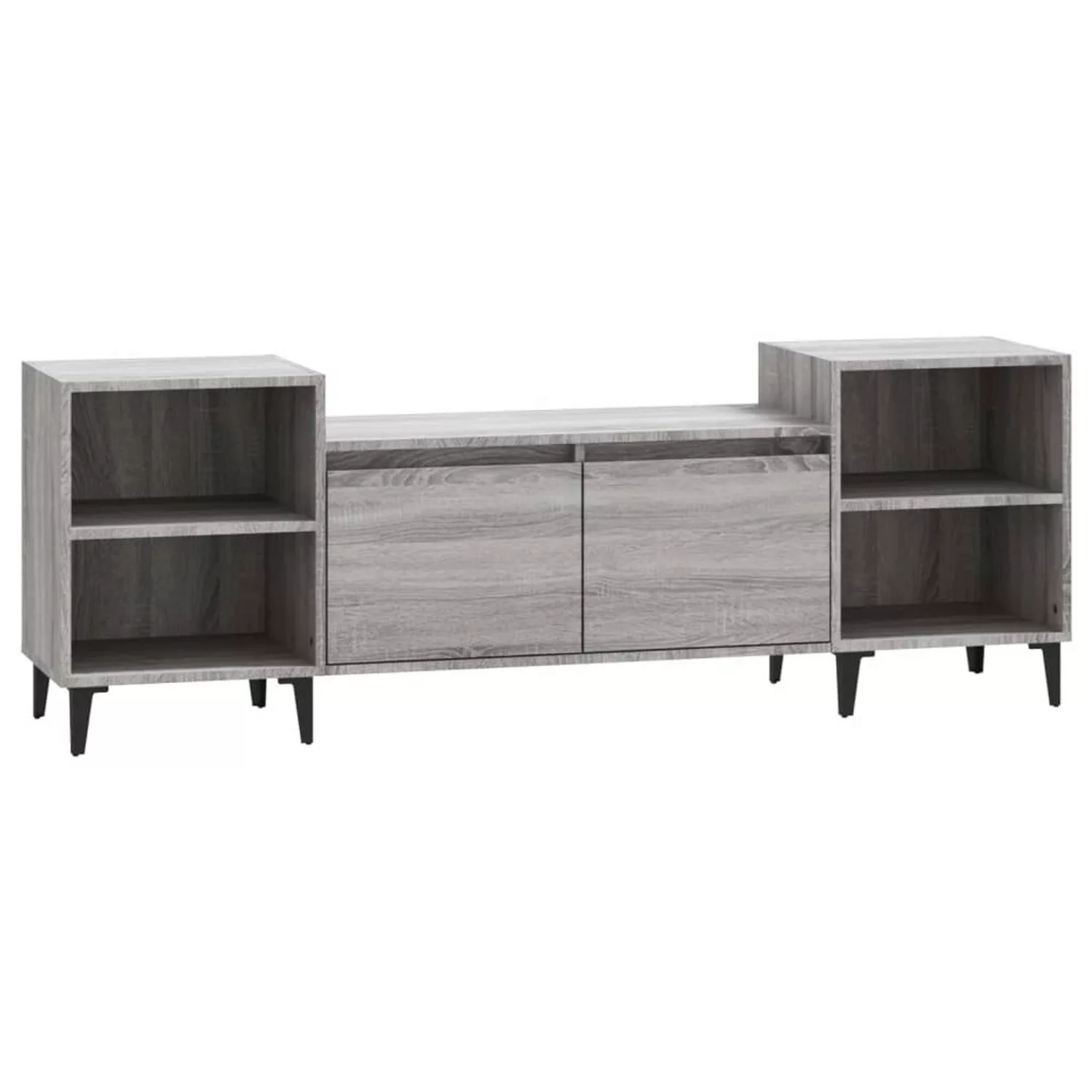 Vidaxl Tv-schrank Grau Sonoma 160x35x55 Cm Holzwerkstoff günstig online kaufen