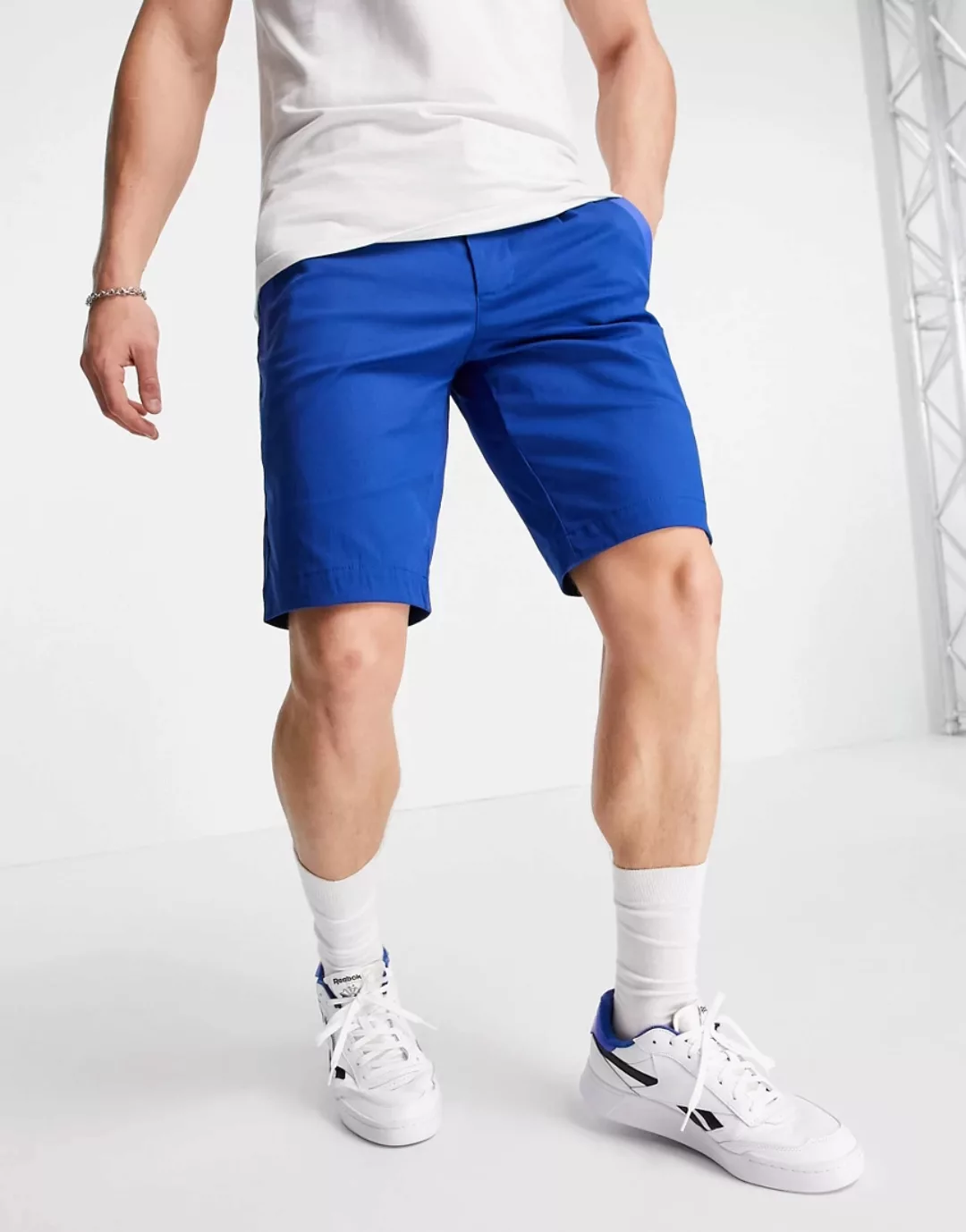 Boss Liem4 10 Shorts Hosen 50 Open Blue günstig online kaufen