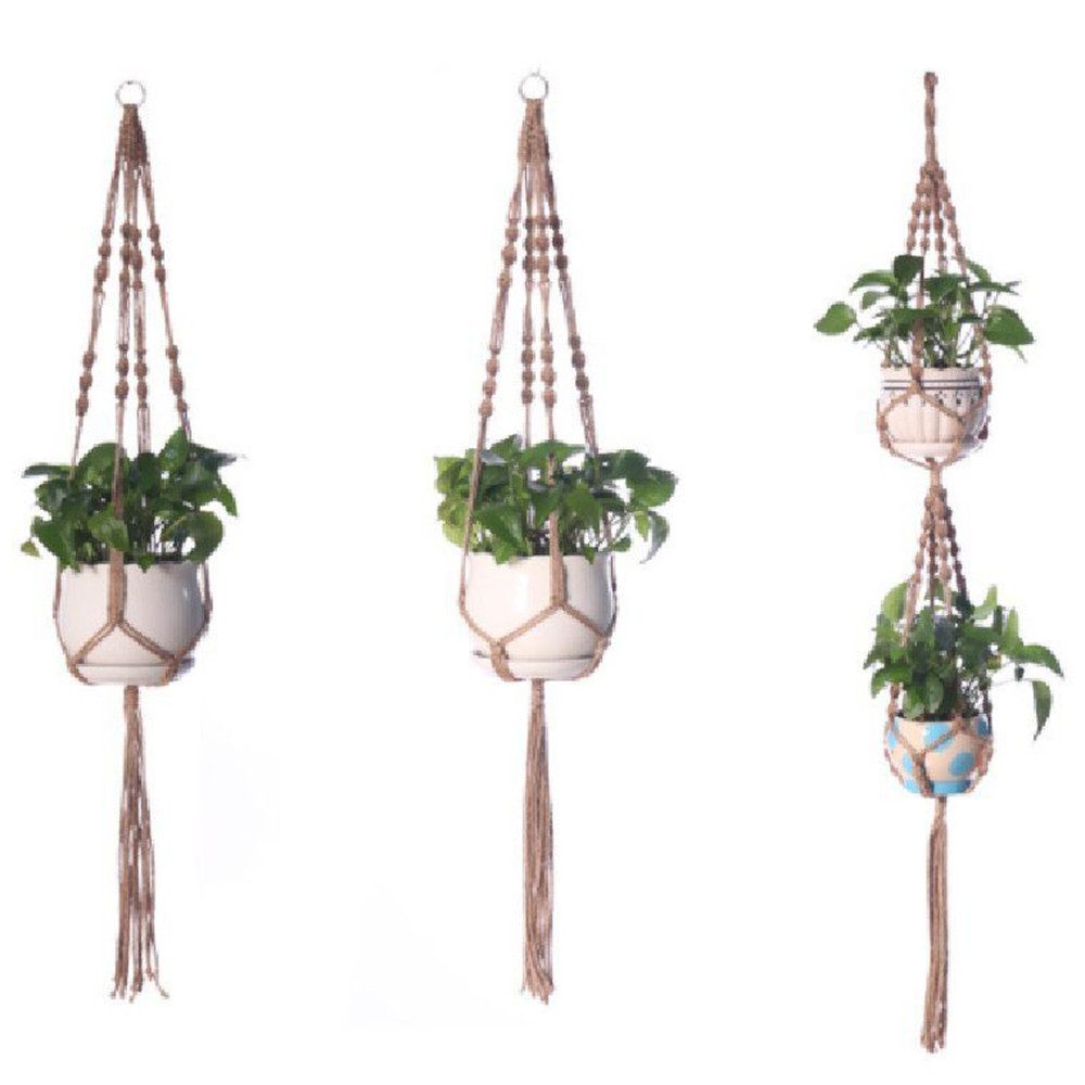 Coonoor Blumenampel Handgefertigte Blumenampel Hanging Boho günstig online kaufen