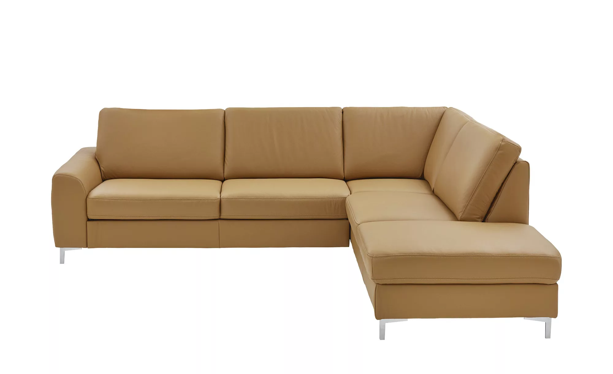 Ecksofa  Lea ¦ gelb ¦ Maße (cm): B: 271 H: 90 T: 235 Polstermöbel > Sofas > günstig online kaufen