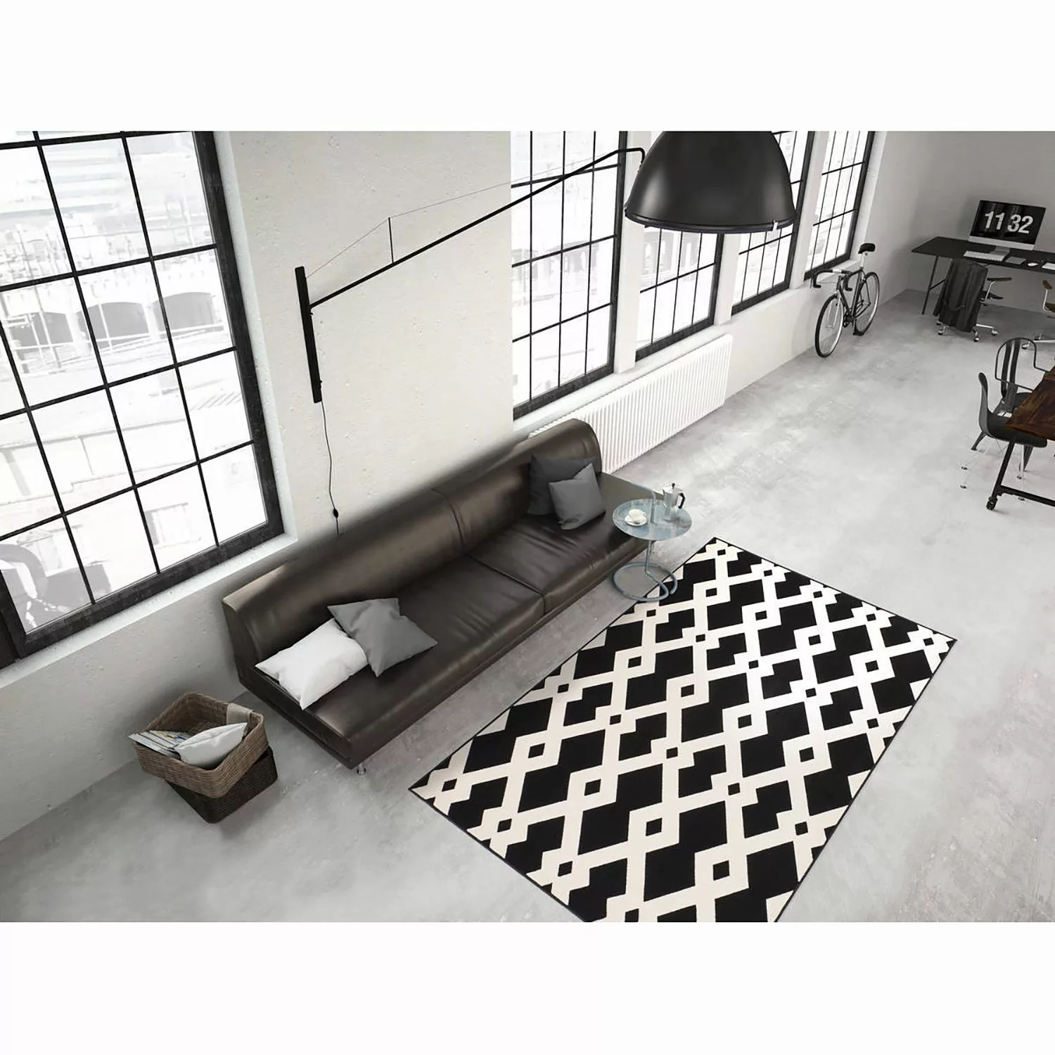 Kayoom Kurzflorteppich Now! 100 Taupe 200cm X 290cm günstig online kaufen