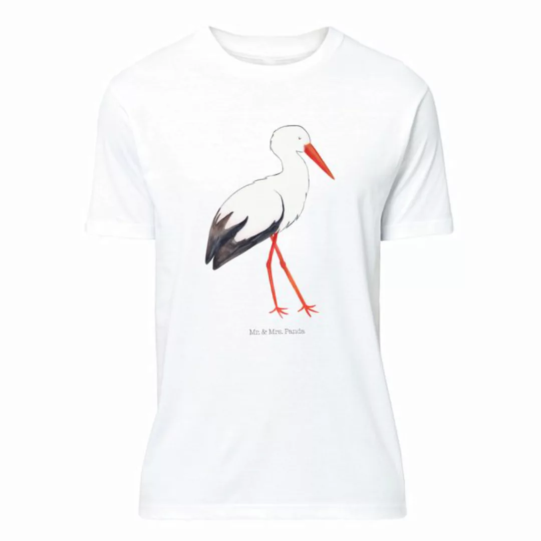 T-Shirt Storch - Weiß - T-Shirt, Shirt (1-tlg) günstig online kaufen