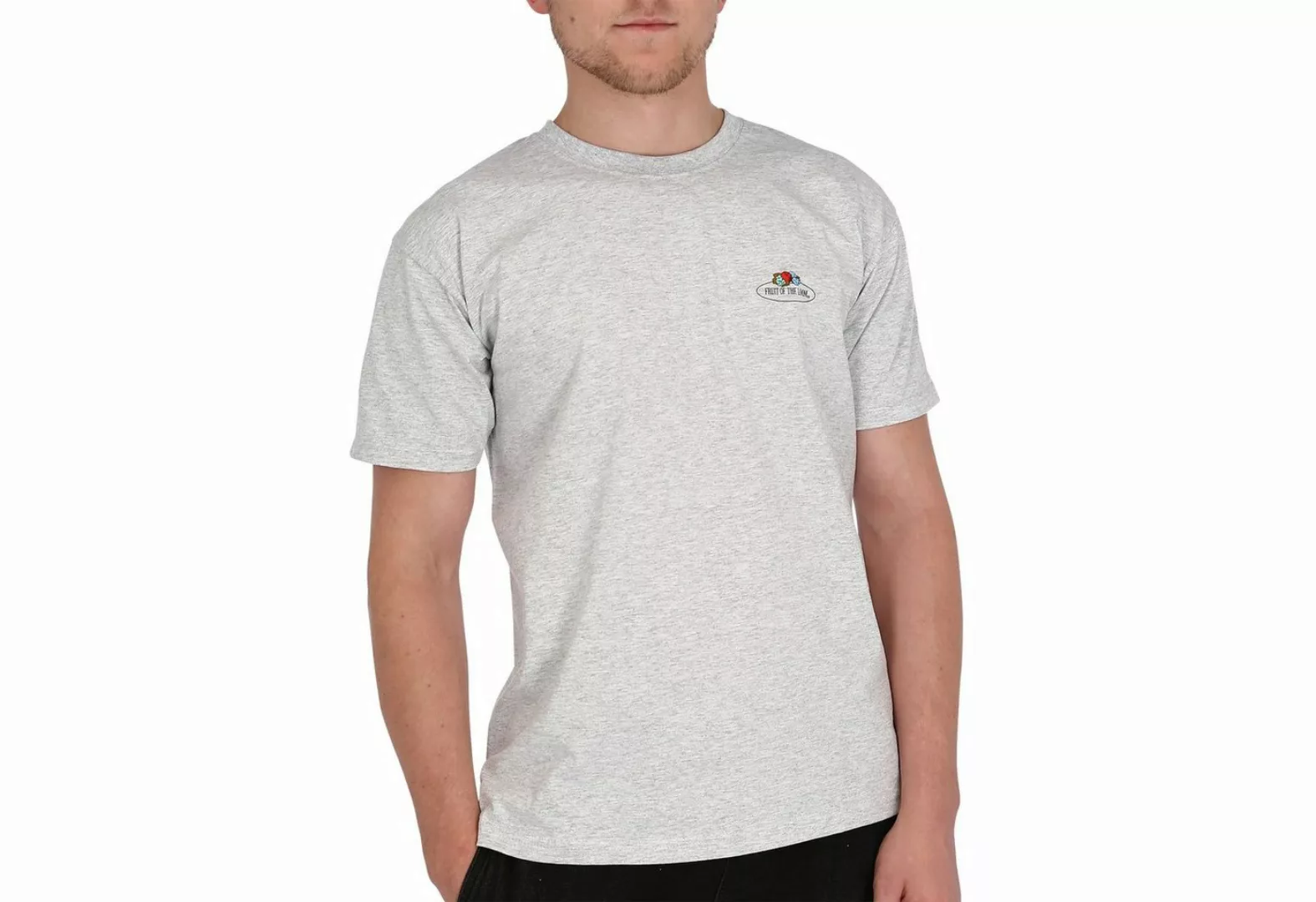 Fruit of the Loom Rundhalsshirt Valueweight T mit Vintage-Logo günstig online kaufen