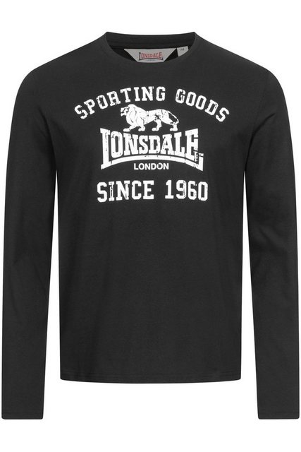 Lonsdale Langarmshirt Lonsdale Herren Langarmshirt Auldearn günstig online kaufen