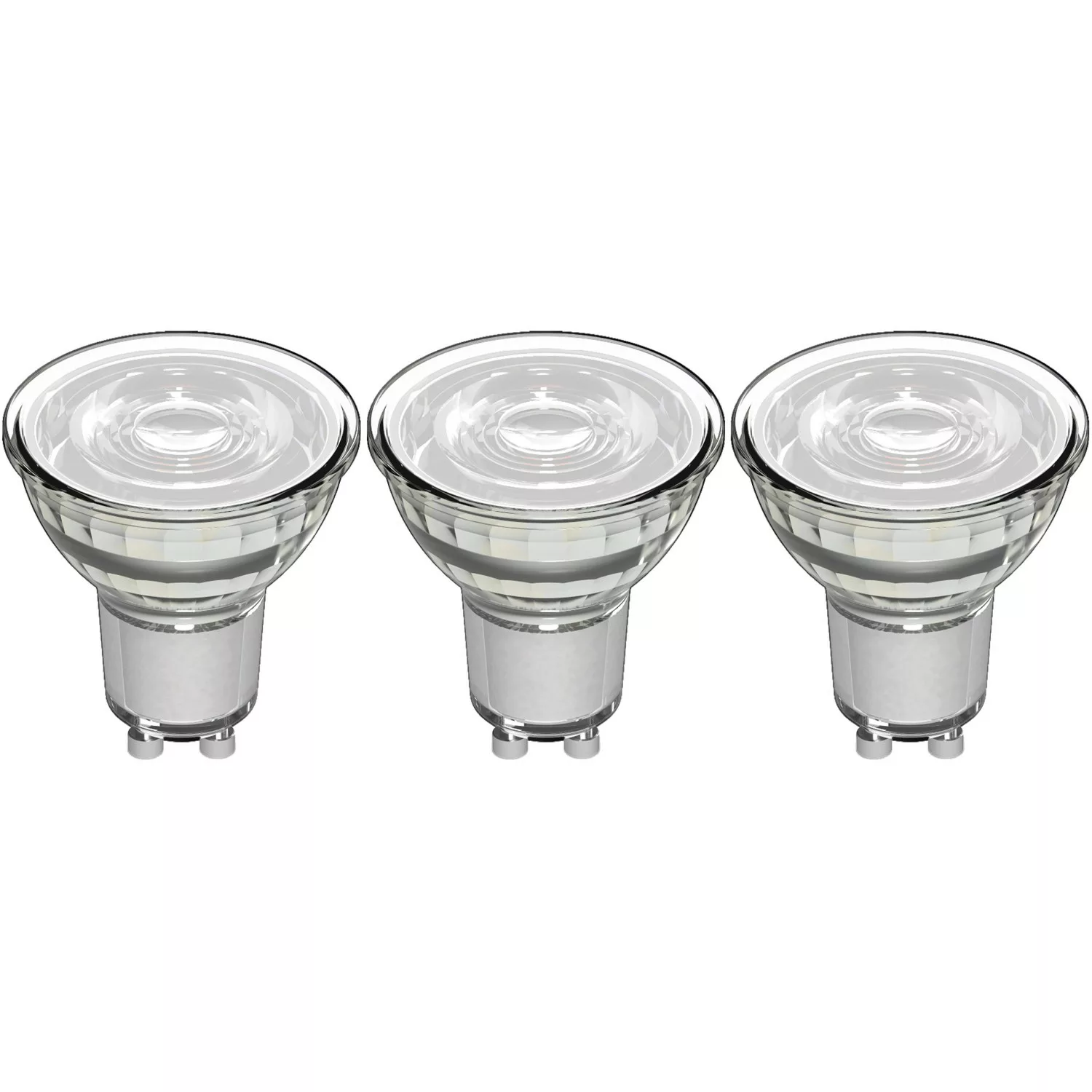 LED-Spot GU10 MR16 Neutralweiß 3er-Set Silber günstig online kaufen