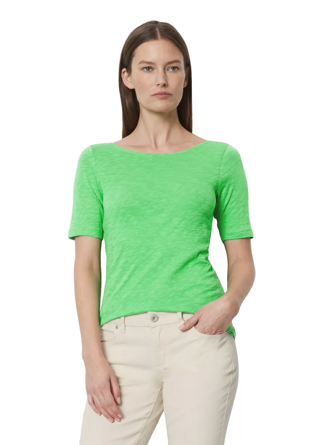 Marc OPolo T-Shirt "T-shirt, short-sleeve, boat-neck" günstig online kaufen