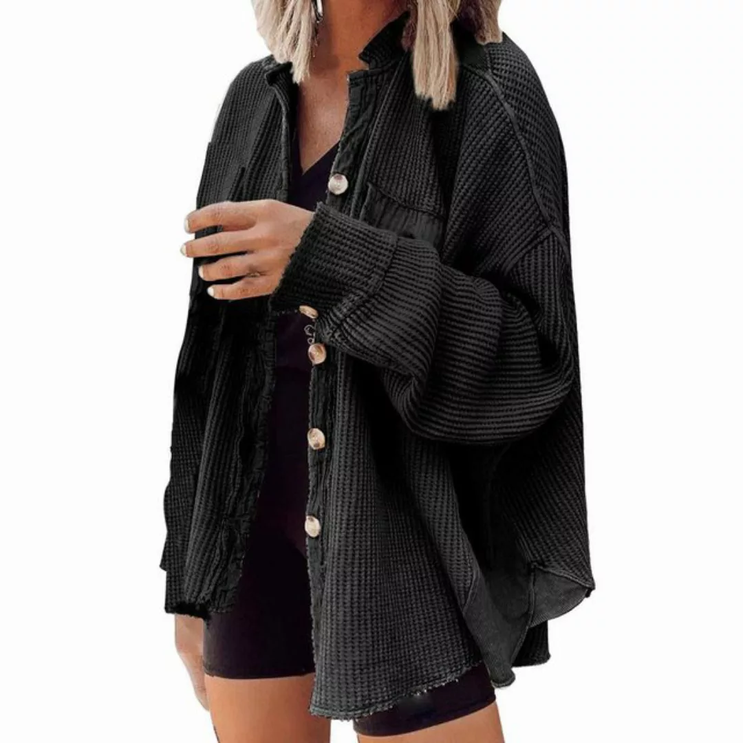 ZWY 3-in-1-Funktionsjacke Jacke, Herbst Mantel Mode Casual Revers Tasche Pa günstig online kaufen