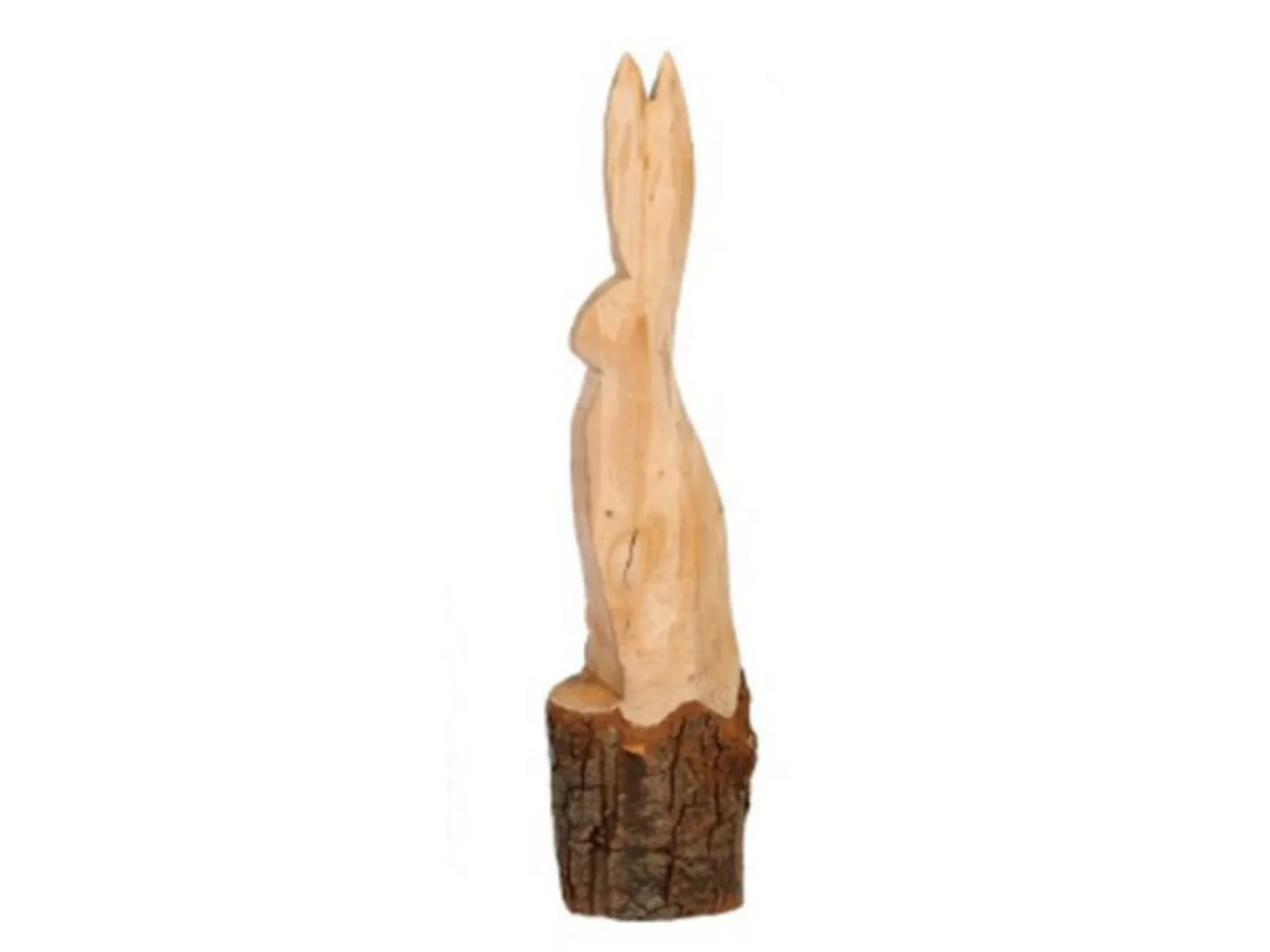 Deko Hase aus Holz 70cm günstig online kaufen