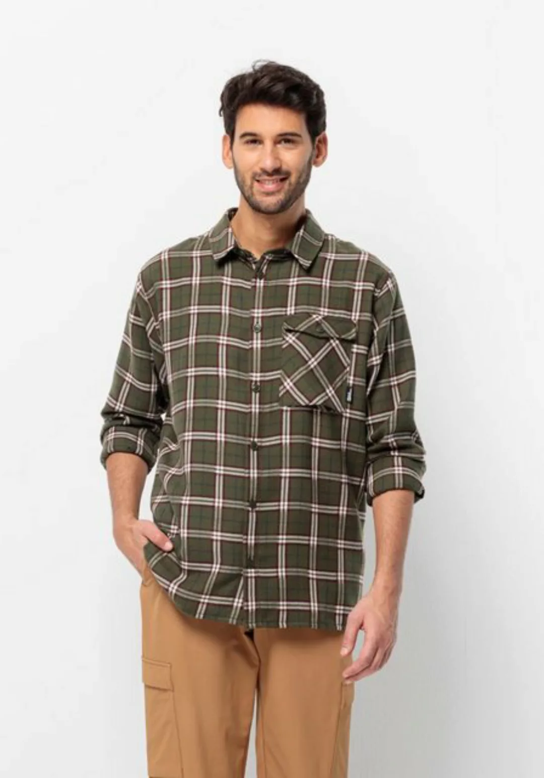 Jack Wolfskin Flanellhemd MORGENLUFT SHIRT M günstig online kaufen