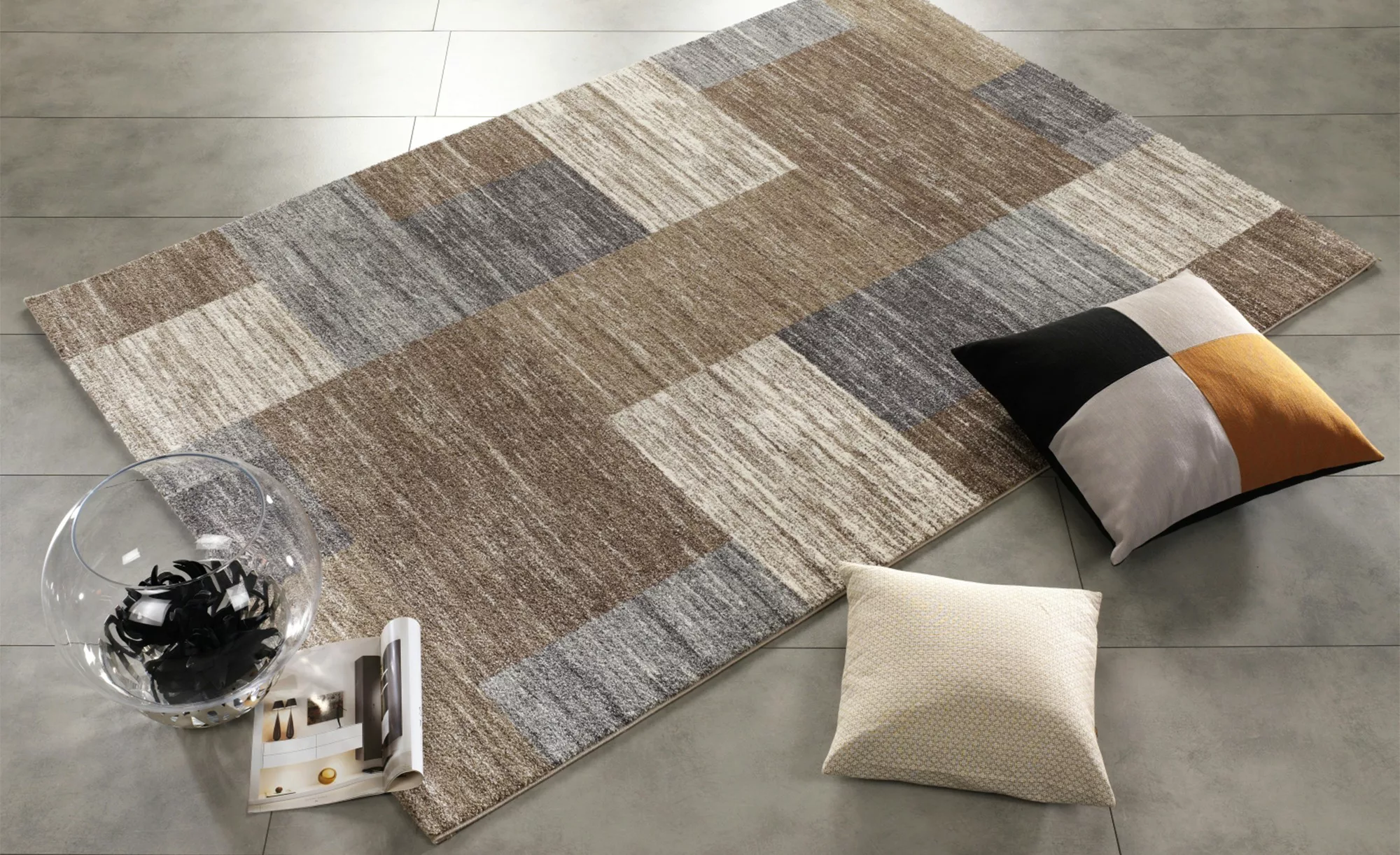 Kurzflorteppich  Sofi Grand ¦ beige ¦ Synthetische Fasern ¦ Maße (cm): B: 1 günstig online kaufen