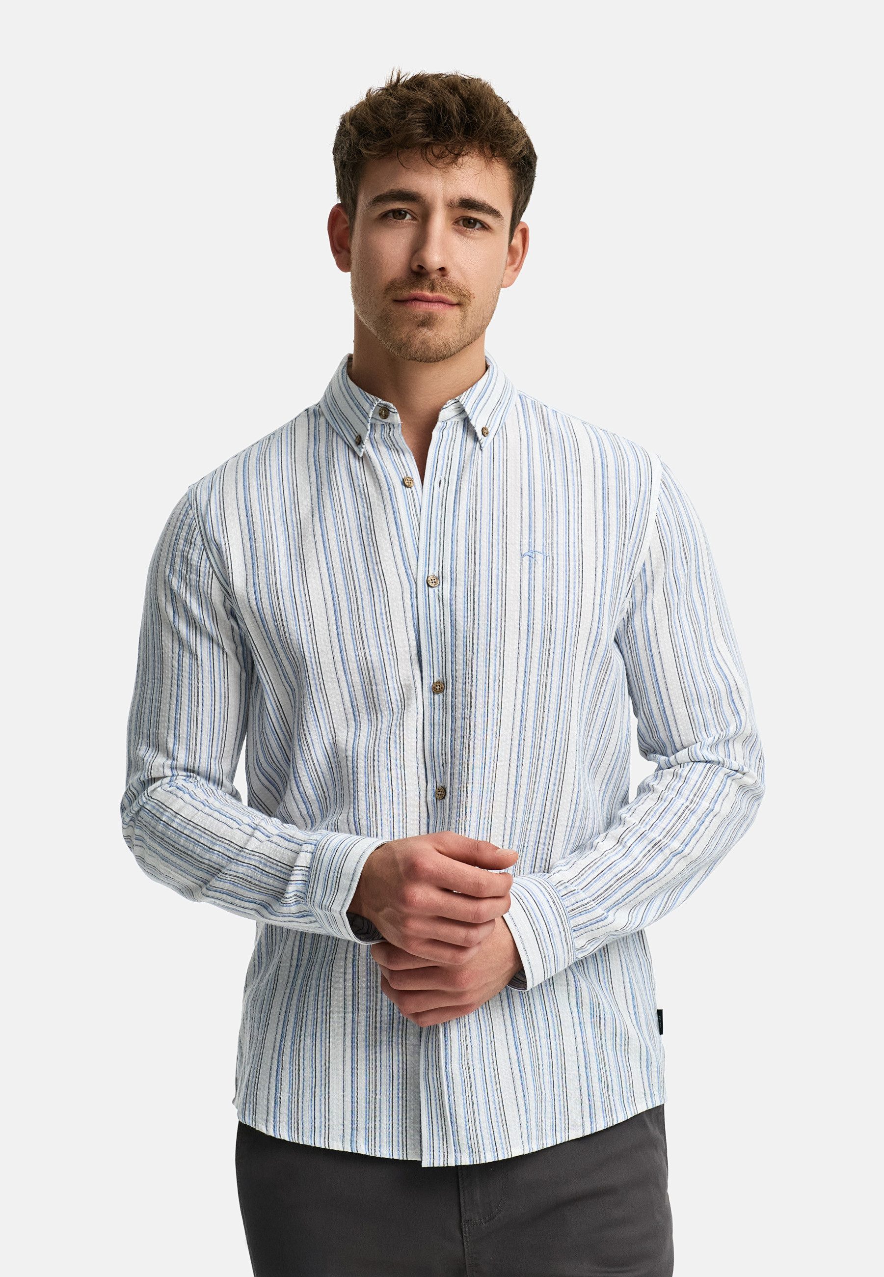Indicode Langarmhemd INTerra in verschiedenen Designs günstig online kaufen