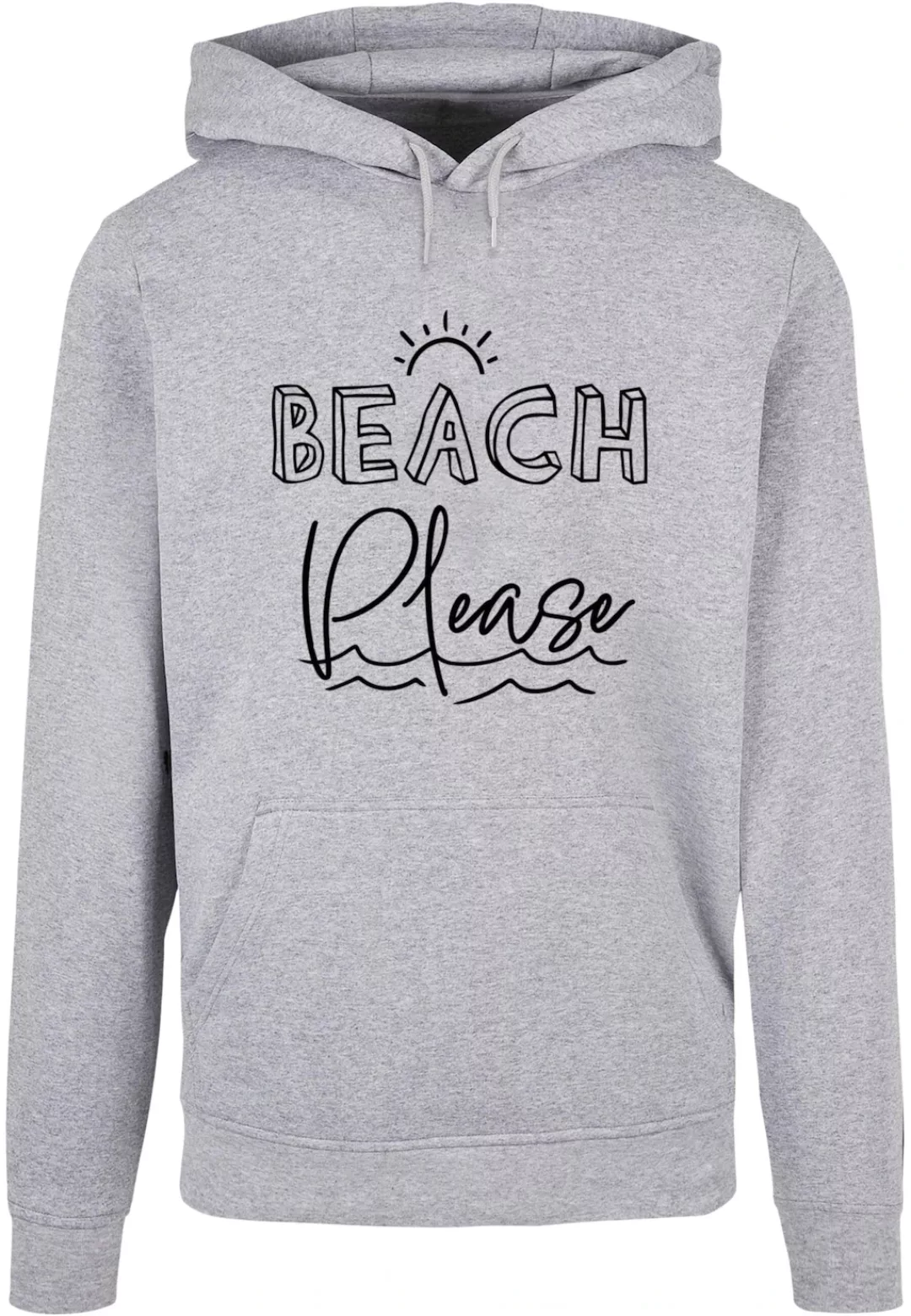 Merchcode Kapuzensweatshirt "Merchcode Herren Beach Please Basic Hoody" günstig online kaufen