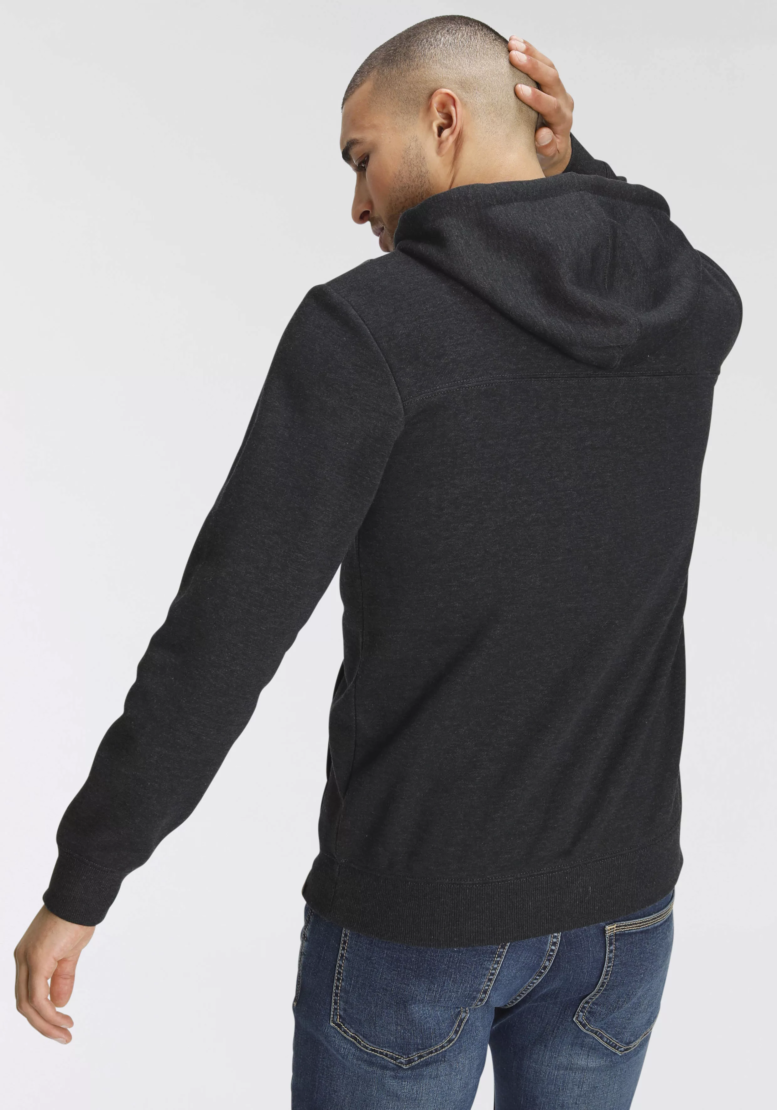 AJC Kapuzensweatshirt mit Kapuze und Kängurutasche günstig online kaufen