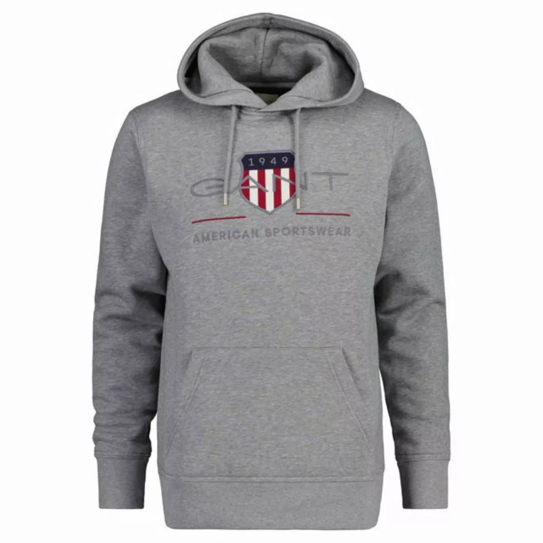 Gant Sweatshirt Herren Hoodie - REGULAR ARCHIVE SHIELD HOODIE günstig online kaufen