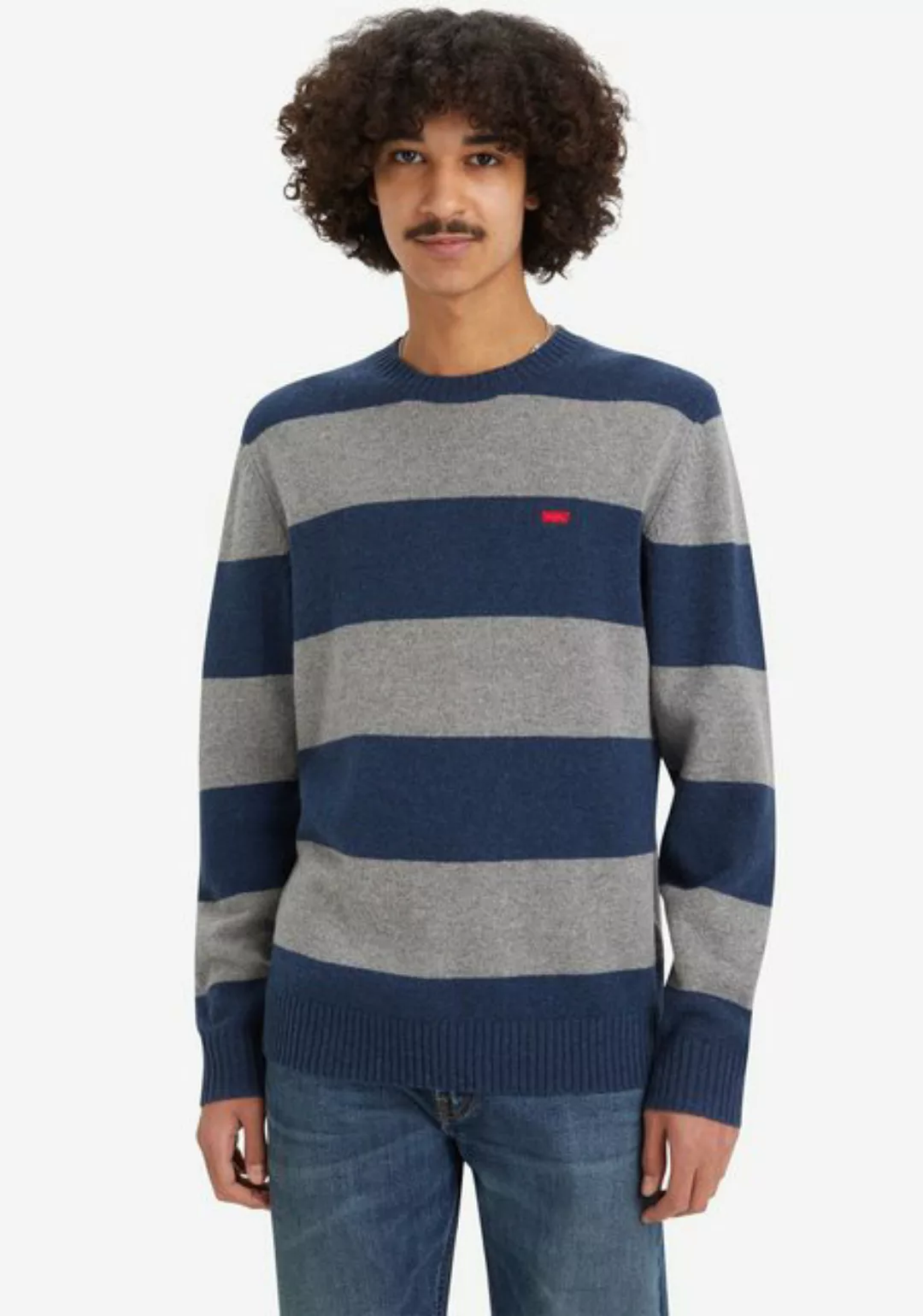 Levis Strickpullover "ORIGINAL HM SWEATER", mit Streifenmuster günstig online kaufen