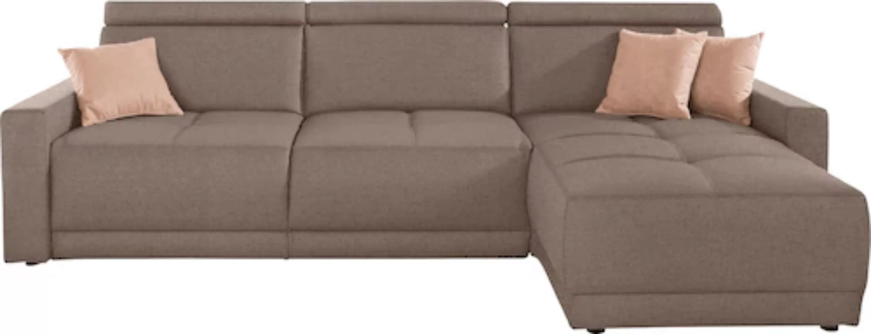 DOMO collection Ecksofa »Ava L-Form«, mit Recamiere, Federkern wahlweise mi günstig online kaufen