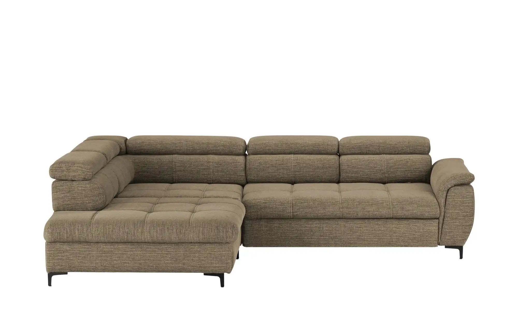 switch Ecksofa aus Flachgewebe Denvo ¦ braun ¦ Maße (cm): B: 290 H: 94 T: 2 günstig online kaufen