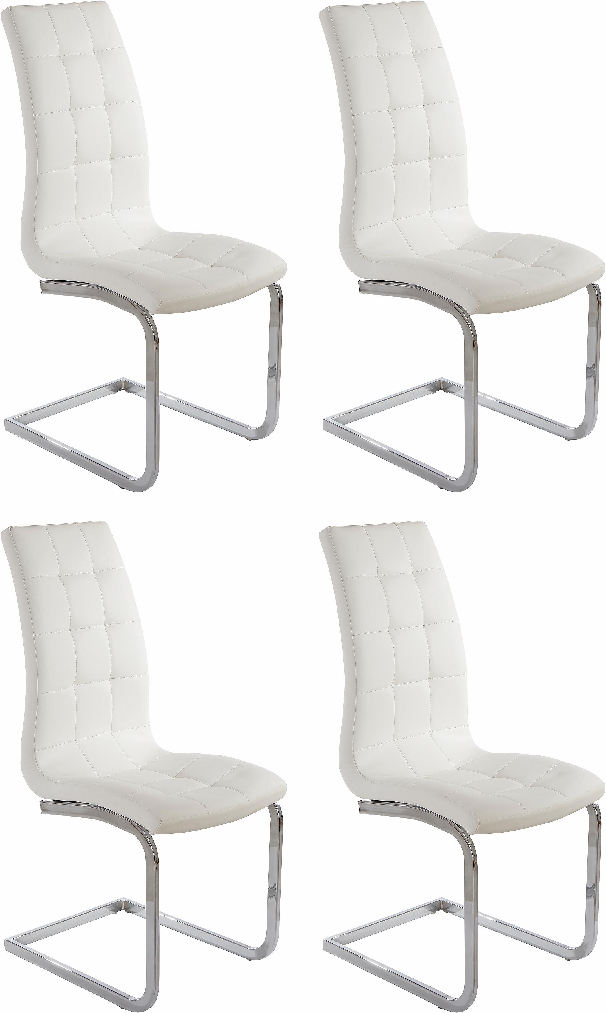 INOSIGN Freischwinger "Lola", (Set), 4 St., Kunstleder, 2 oder 4 Stück, Bez günstig online kaufen