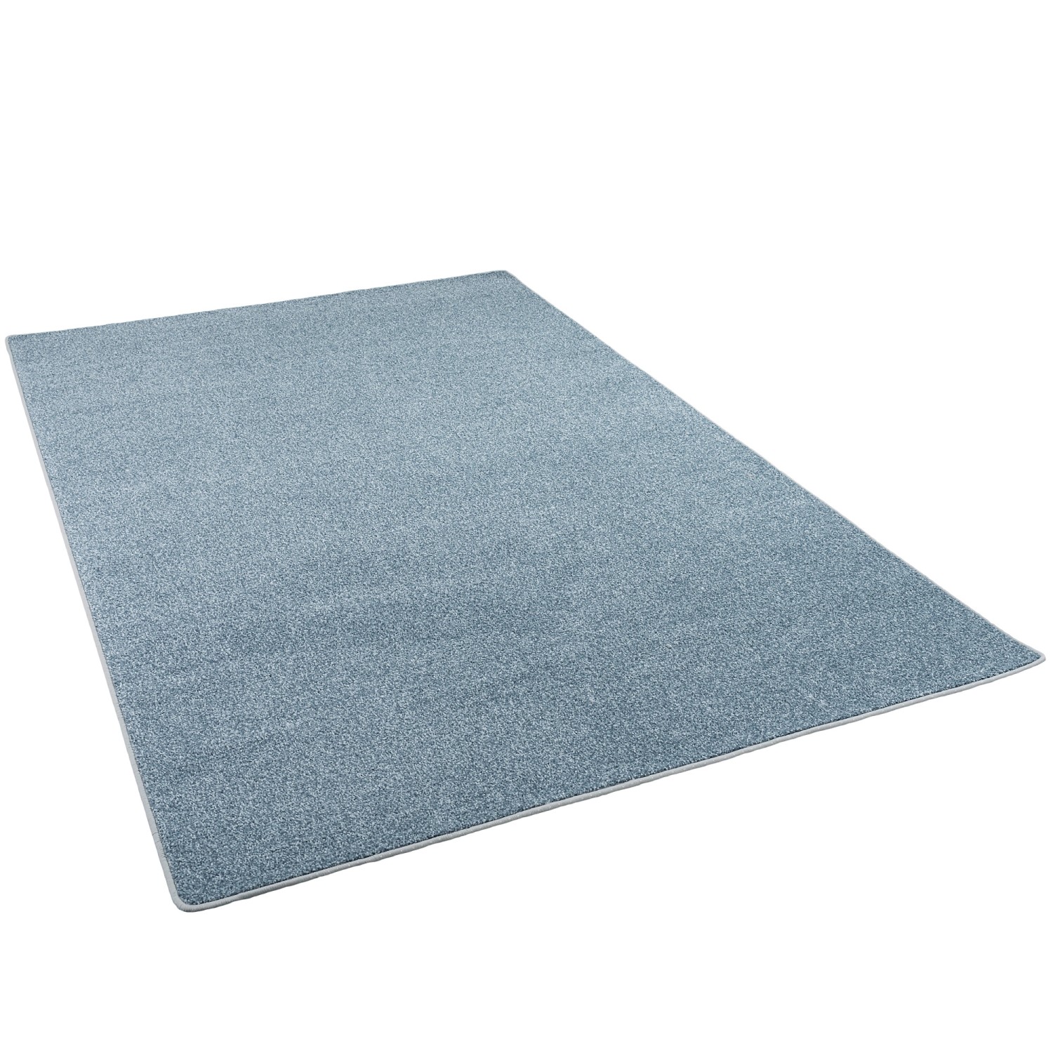 Snapstyle Hochflor Velours Teppich Luna Mix Blau 100x300cm günstig online kaufen