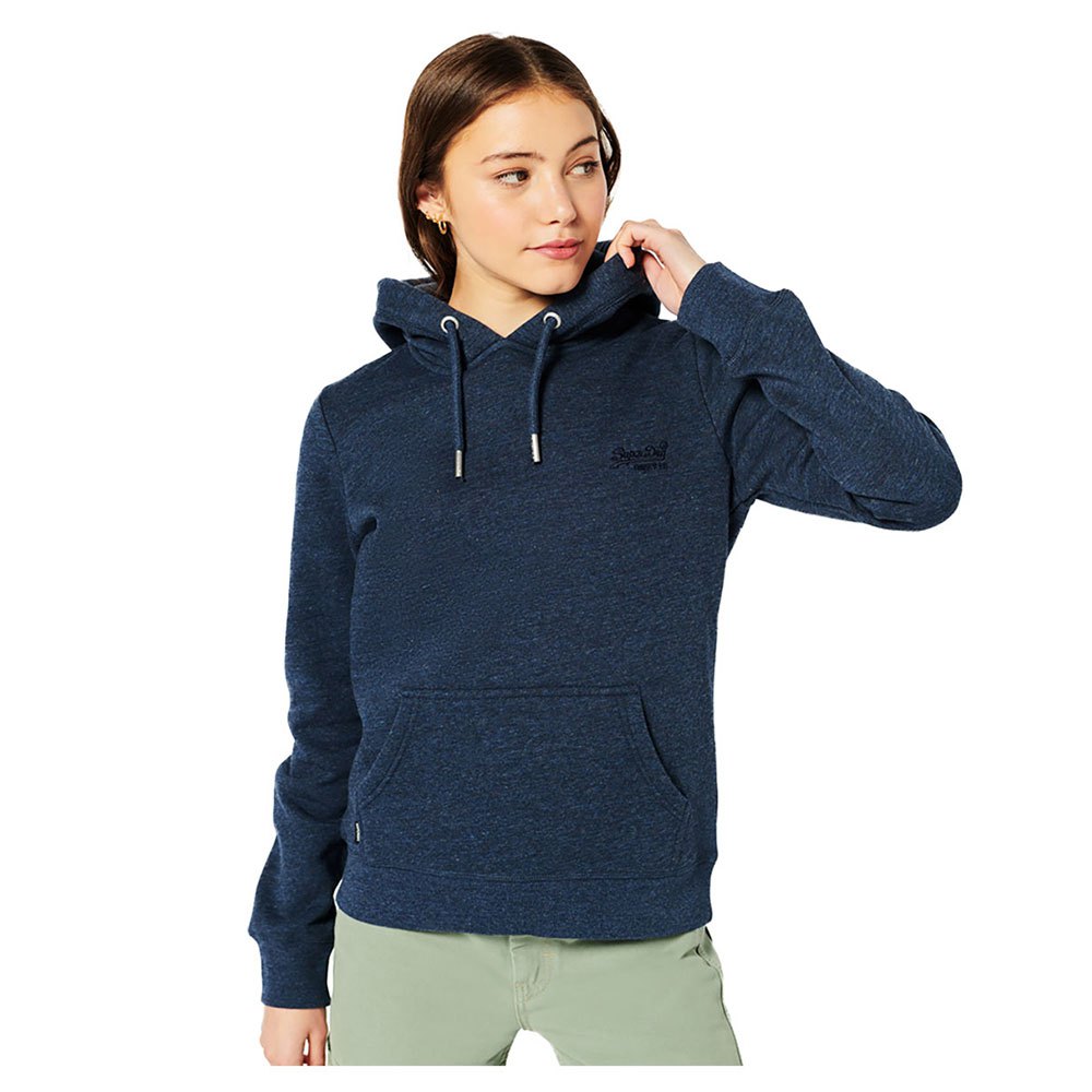 Superdry Vintage Logo Embroidered Kapuzenpullover 2XL Vintage Navy Marl günstig online kaufen